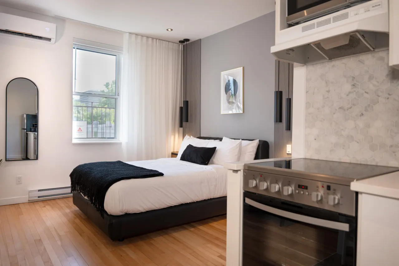 #8 - Studio/Plateau/St-Denis/SelfCheck-In/AC/TV