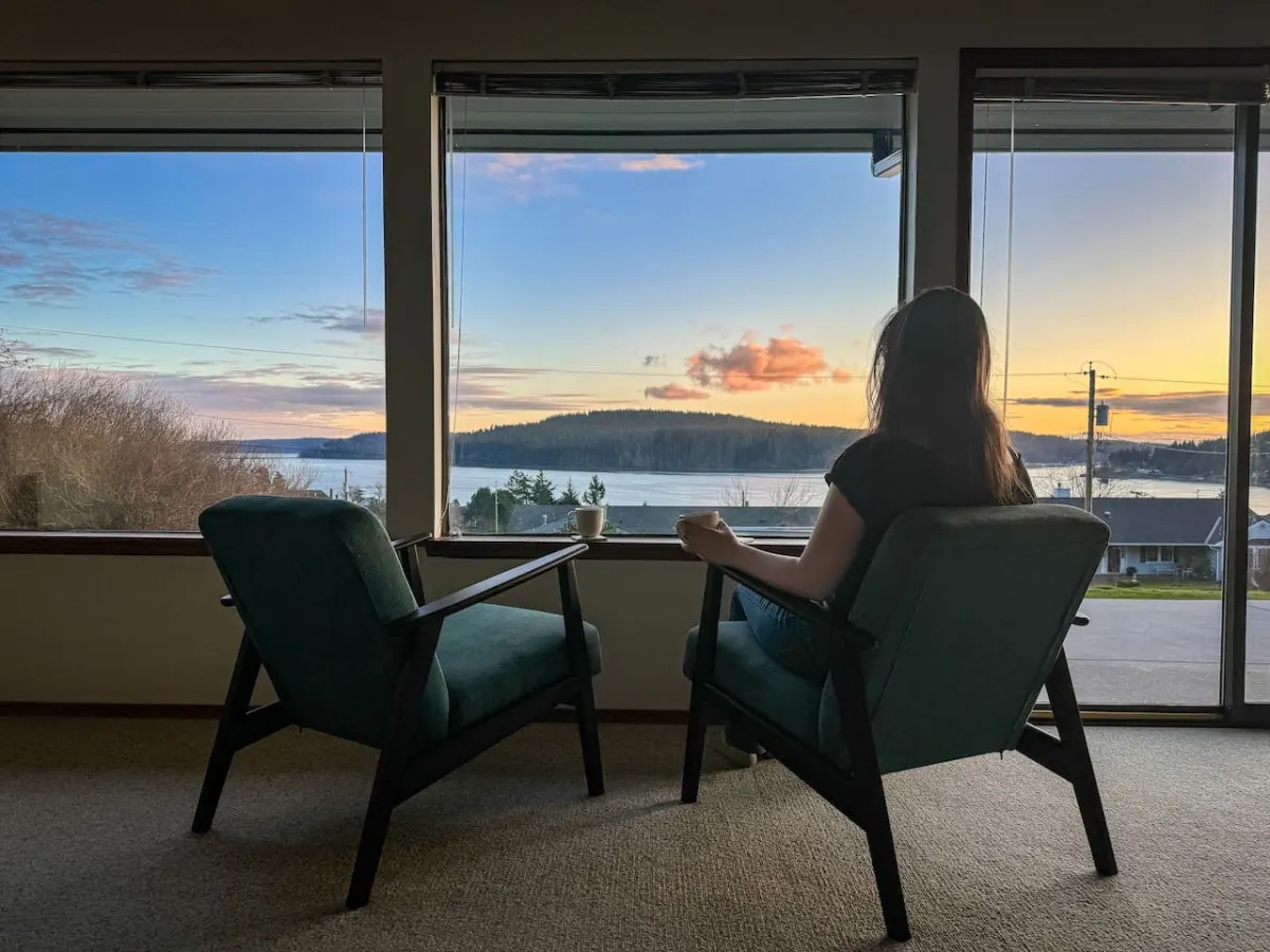 Skagit Bay View, Sunset Hot Tub