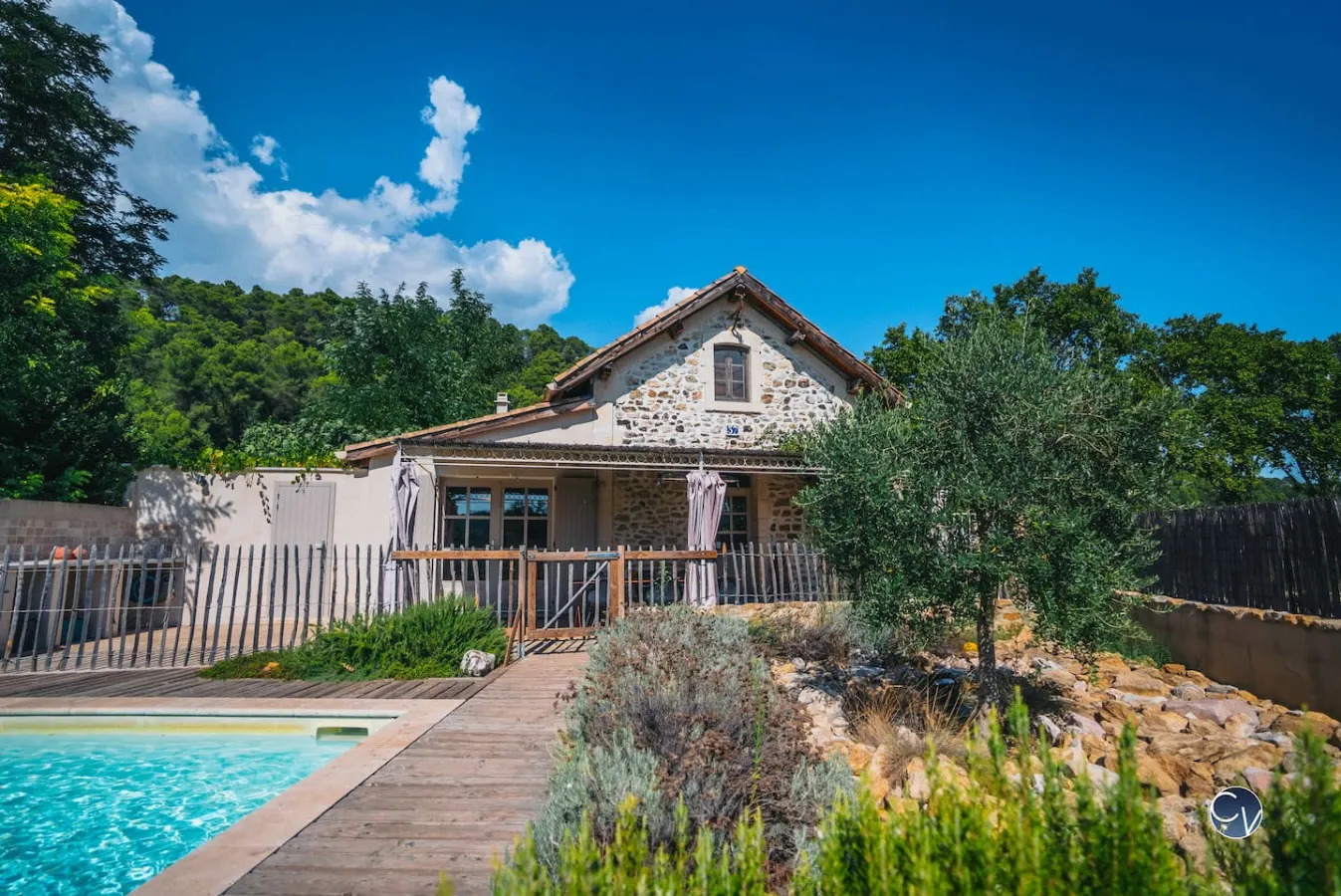 Villa provençale avec piscine