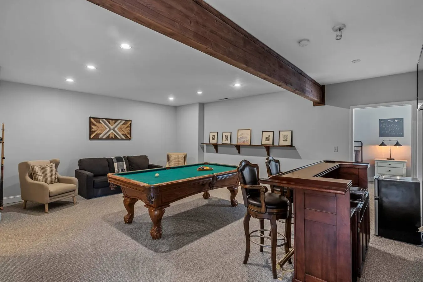 Modern Log Cabin | Fireplace, Pool Table, Mtn View — photo 4