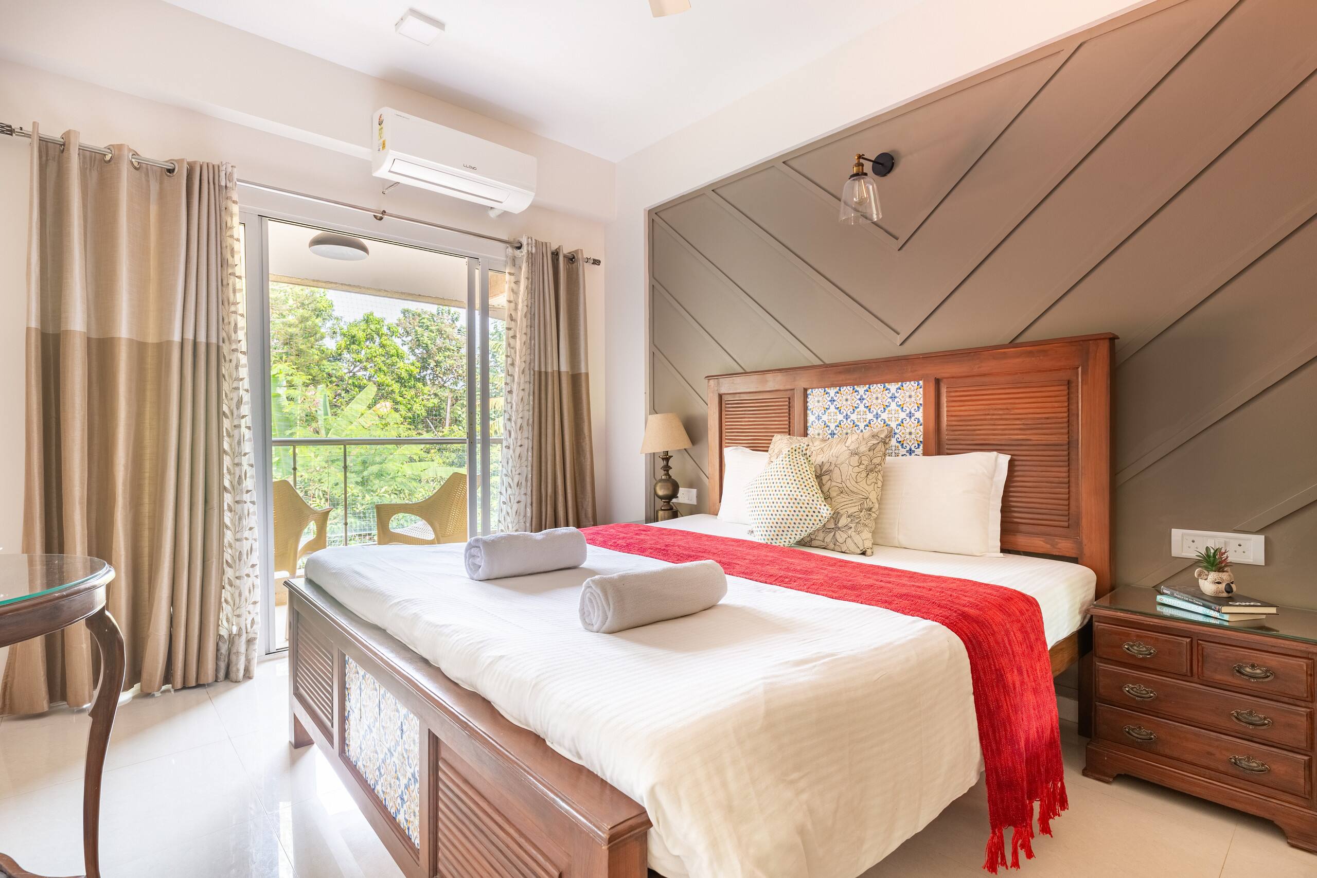 Exquisite 2BHK Private Patio Apartment in Anjuna