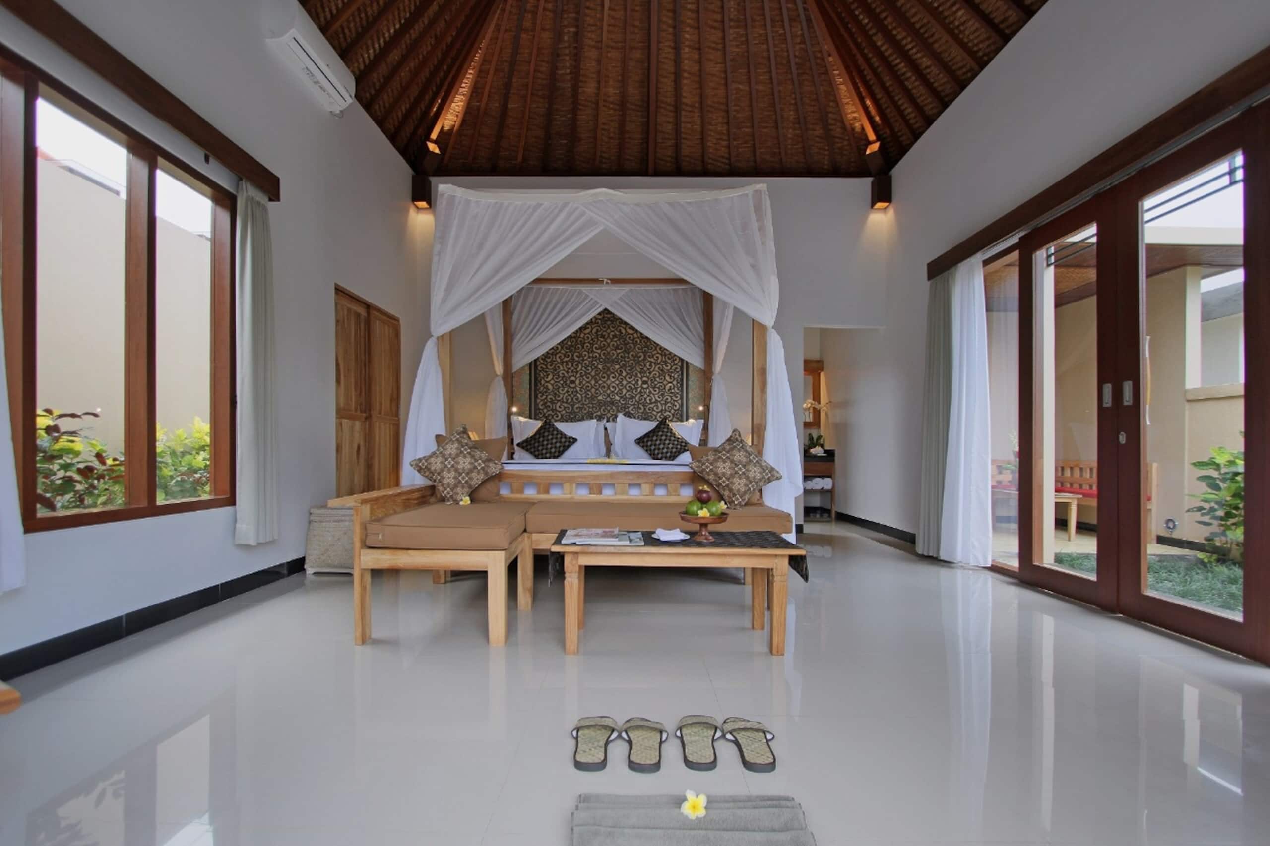 Cheerful 1-bedroom w rice field view and pool