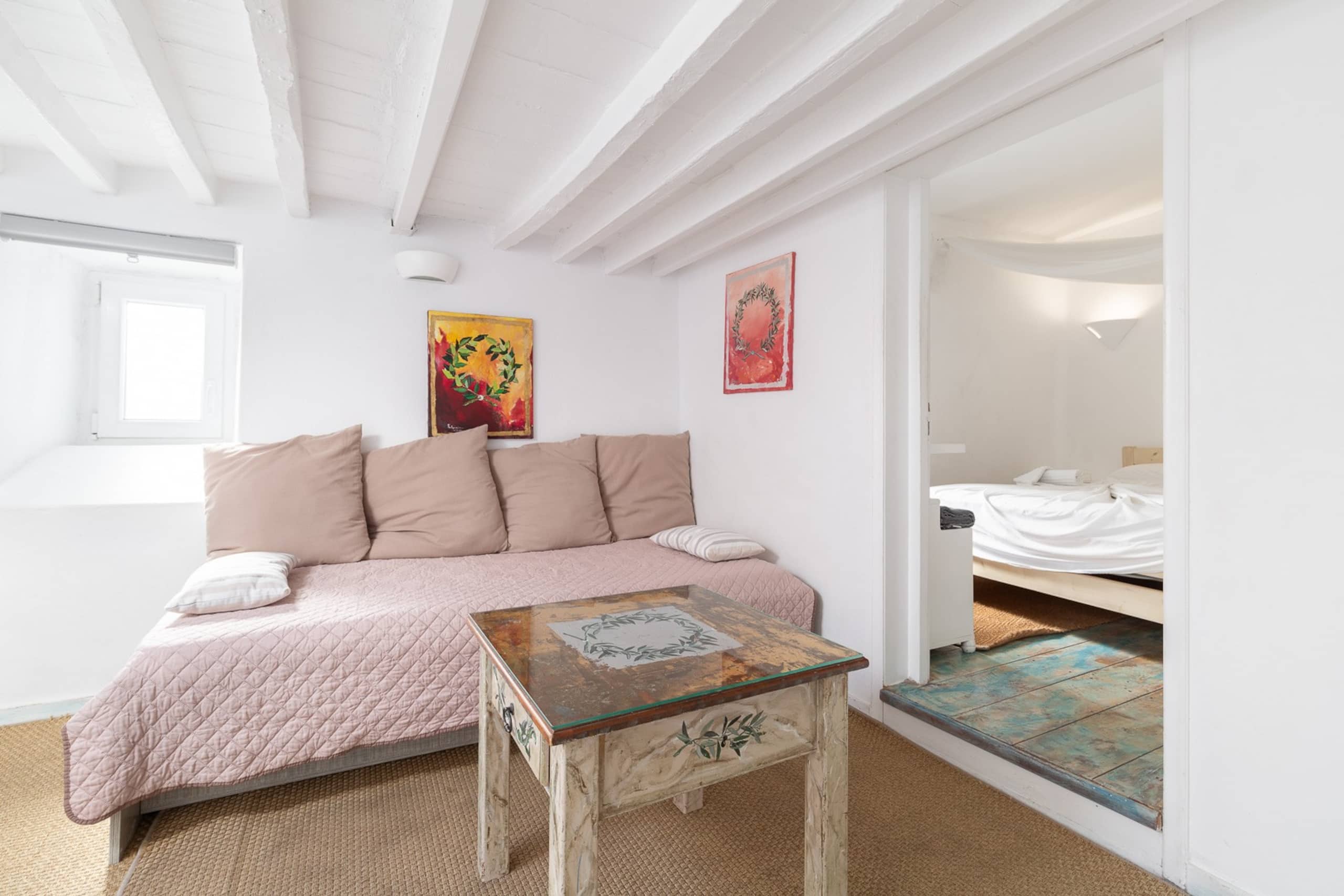 Elpis Mykonos III: Breathtaking pvt roof Old Port 13