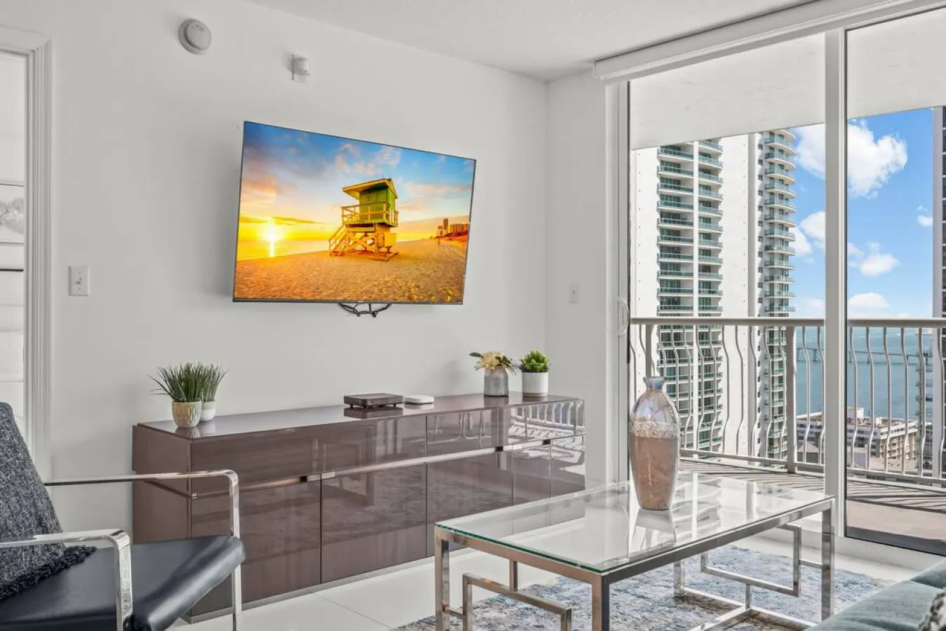 High Floor Ocean View Unit In Brickell - Parking 15