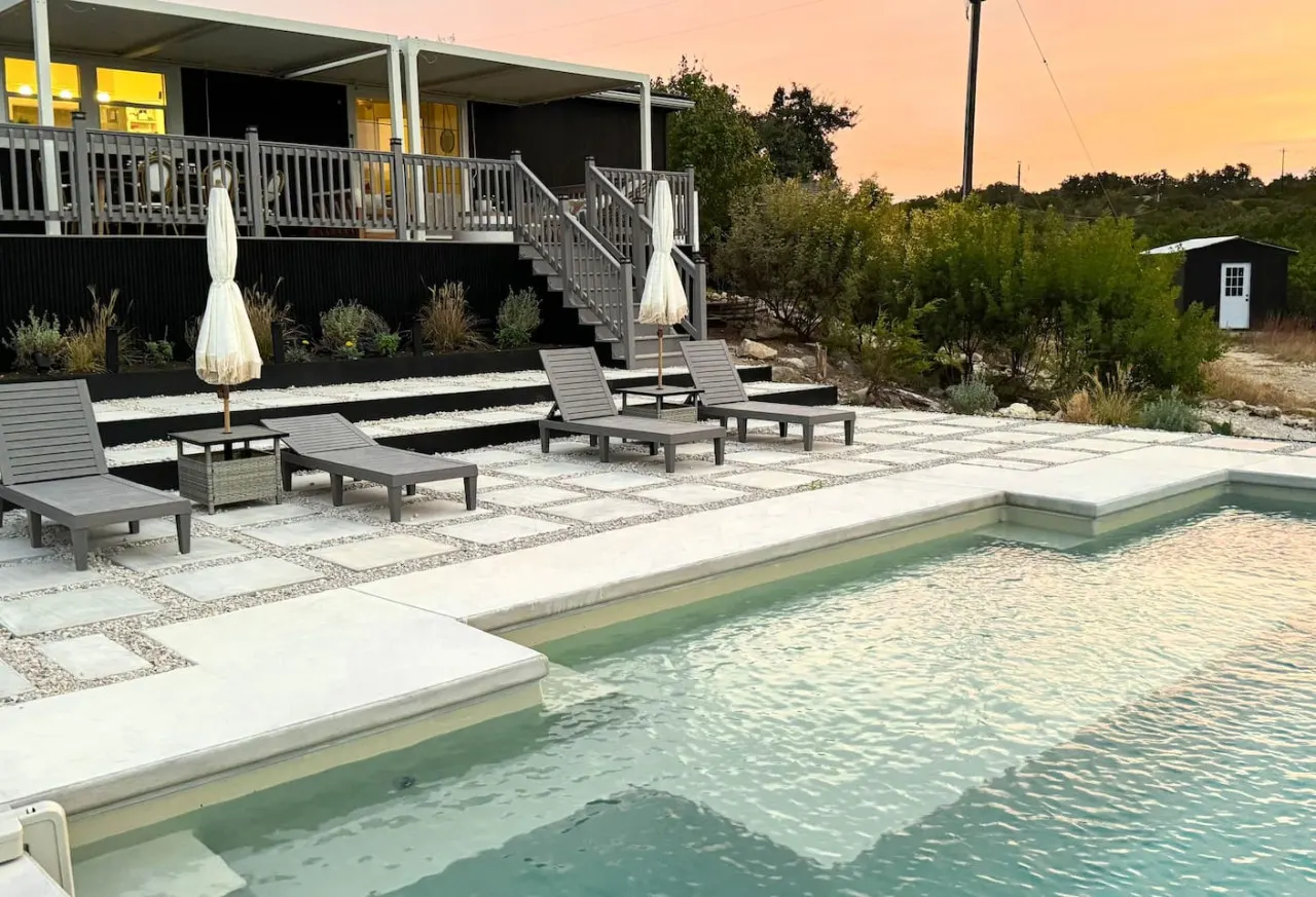 Hill Country Retreat on 4+ Acres with Saltwater Pool & Sunset Views 1