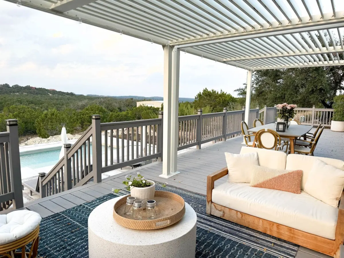 Hill Country Retreat on 4+ Acres with Saltwater Pool & Sunset Views 2