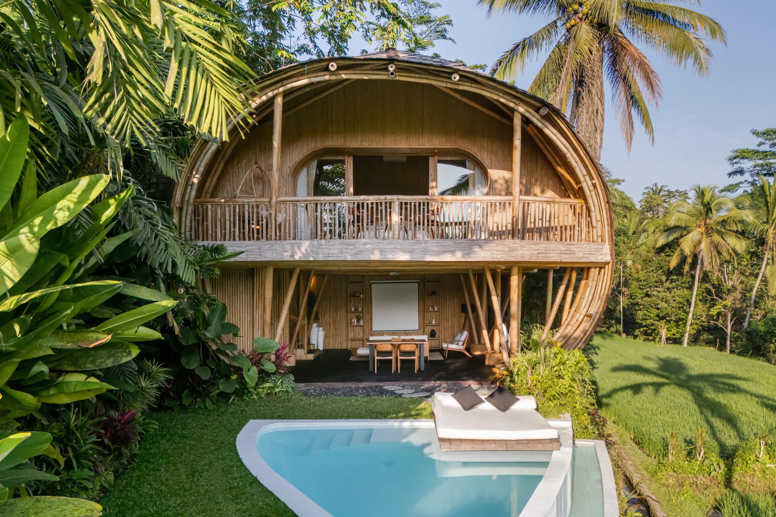 Dome - Bamboo Villa in Eco Six Bali