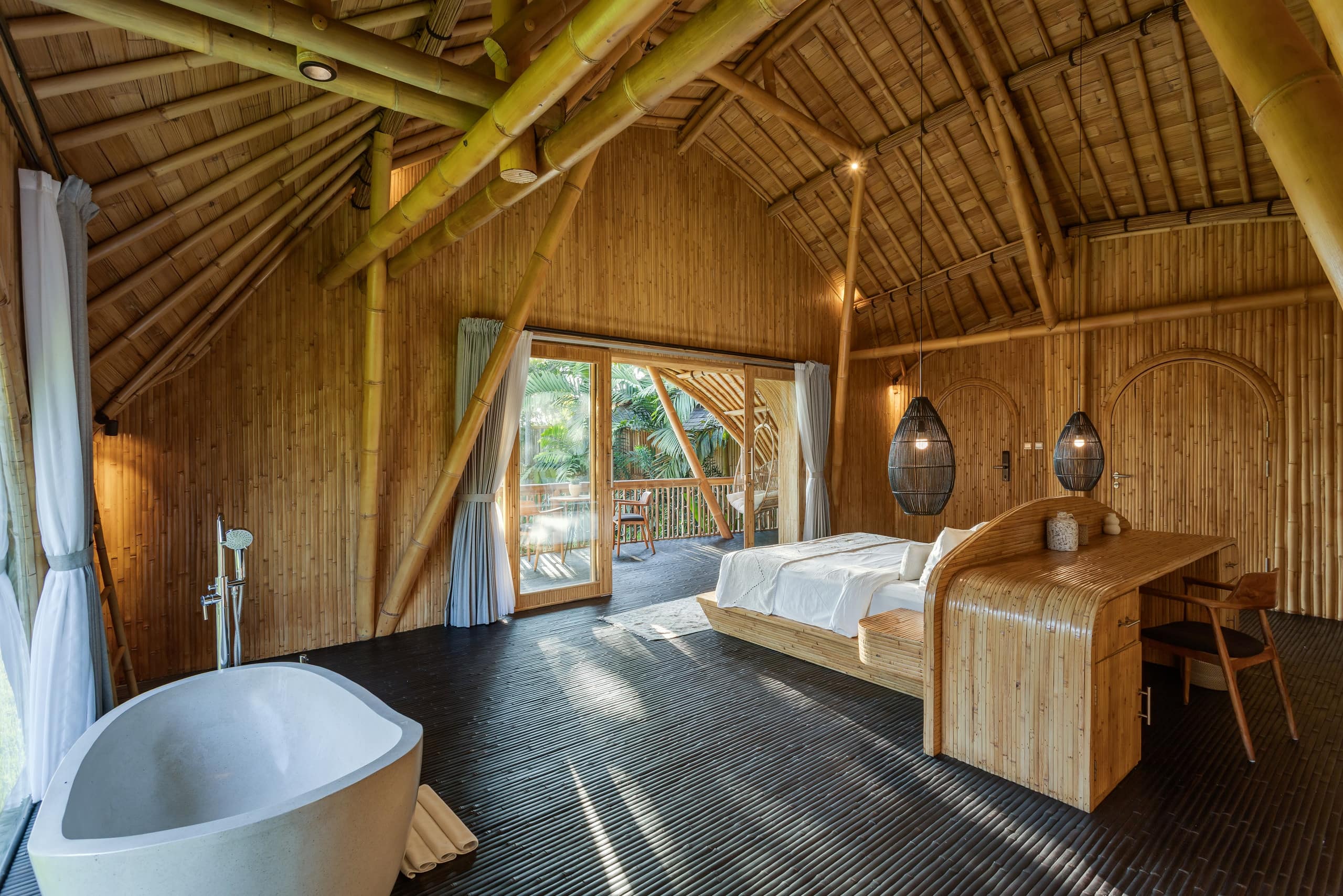 Dome - Bamboo Villa in Eco Six Bali 13