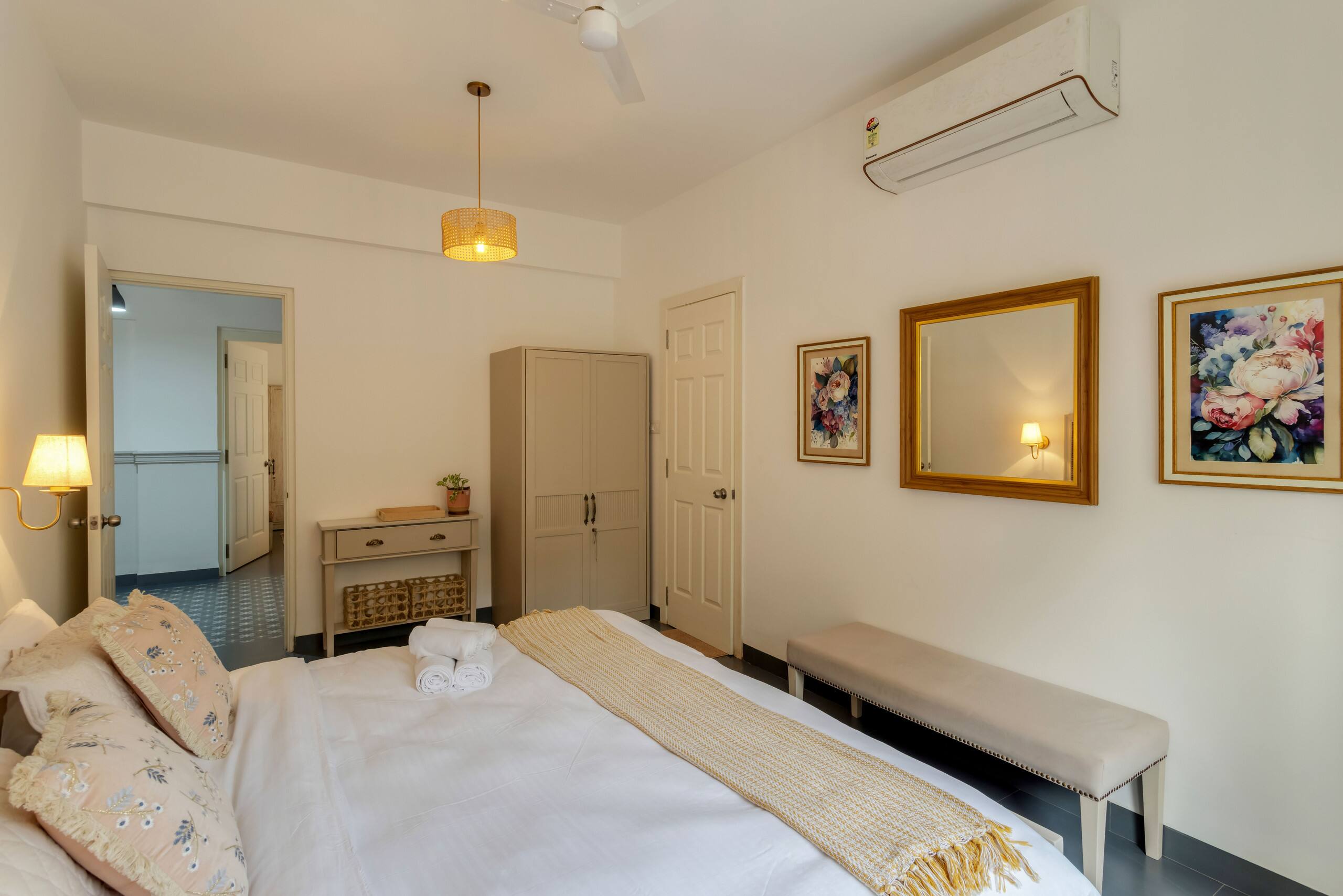 Pristine 2BHK | Rooftop Pool & Gym | 2min to Beach 27