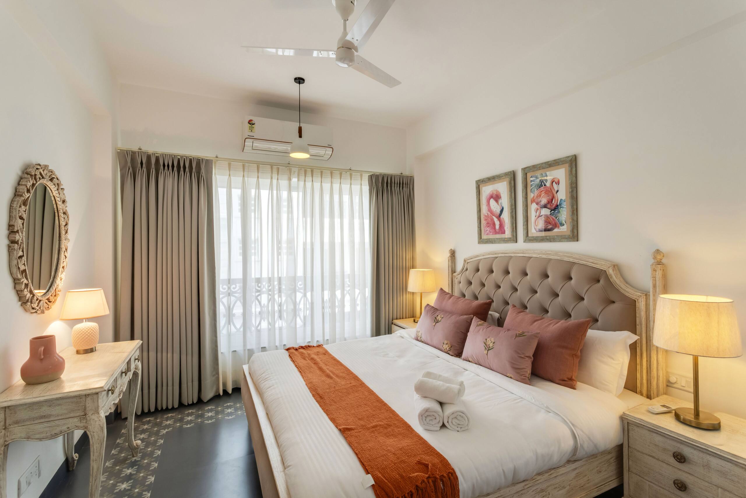 Pristine 2BHK | Rooftop Pool & Gym | 2min to Beach 6