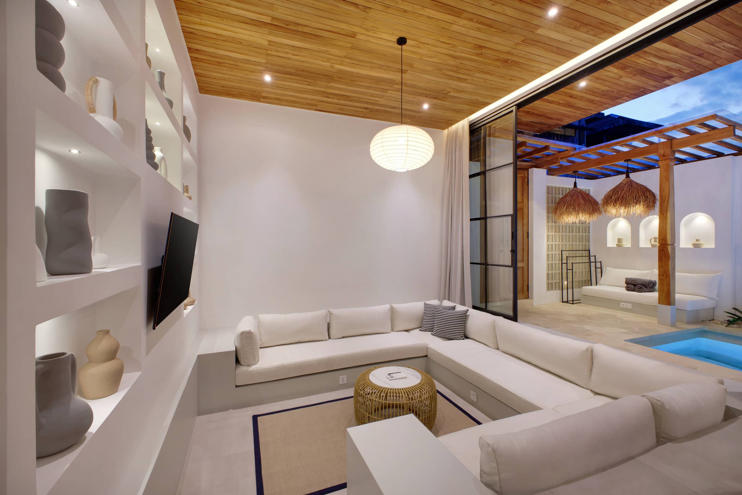 Quiet Canggu Villa Enclosed Living Private Parking 7