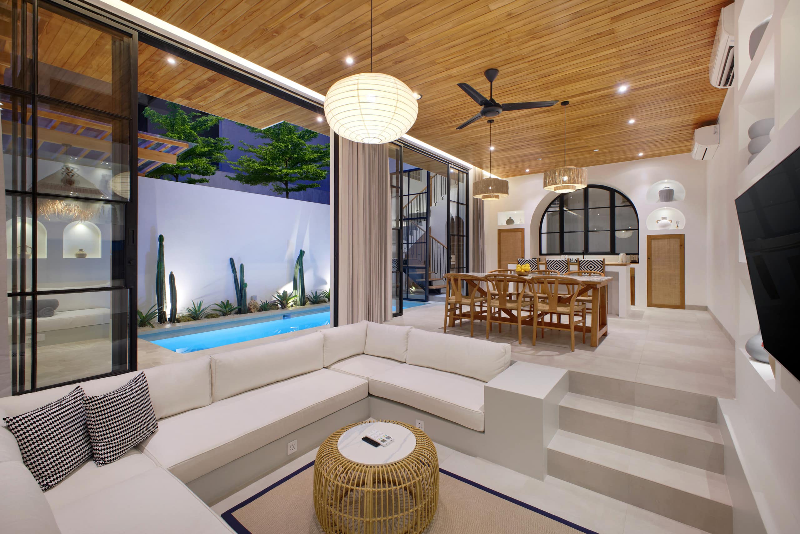 Quiet Canggu Villa Enclosed Living Private Parking 8
