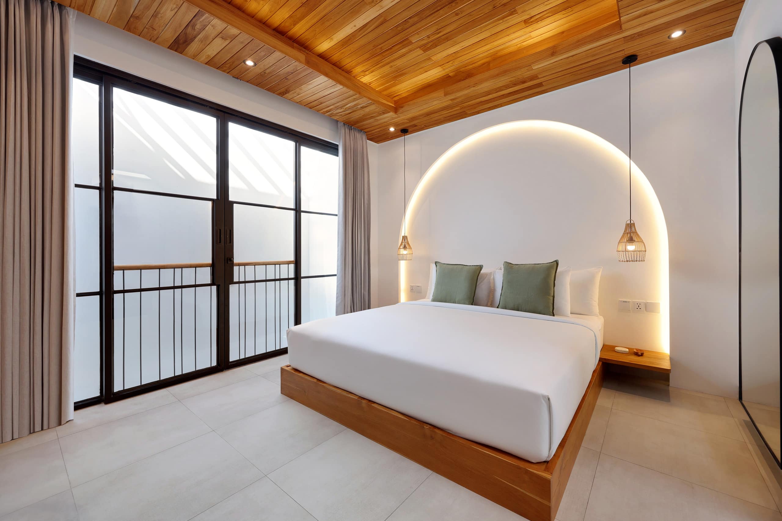 Quiet Canggu Villa Enclosed Living Private Parking 11
