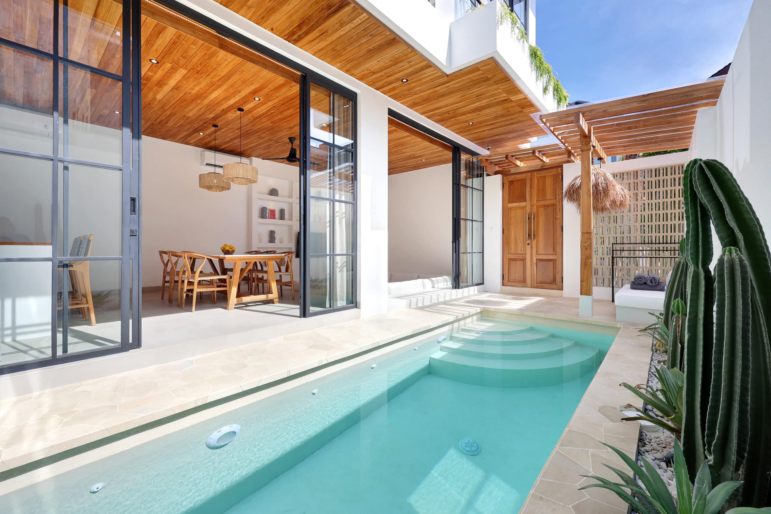 Quiet Canggu Villa Enclosed Living Private Parking 16