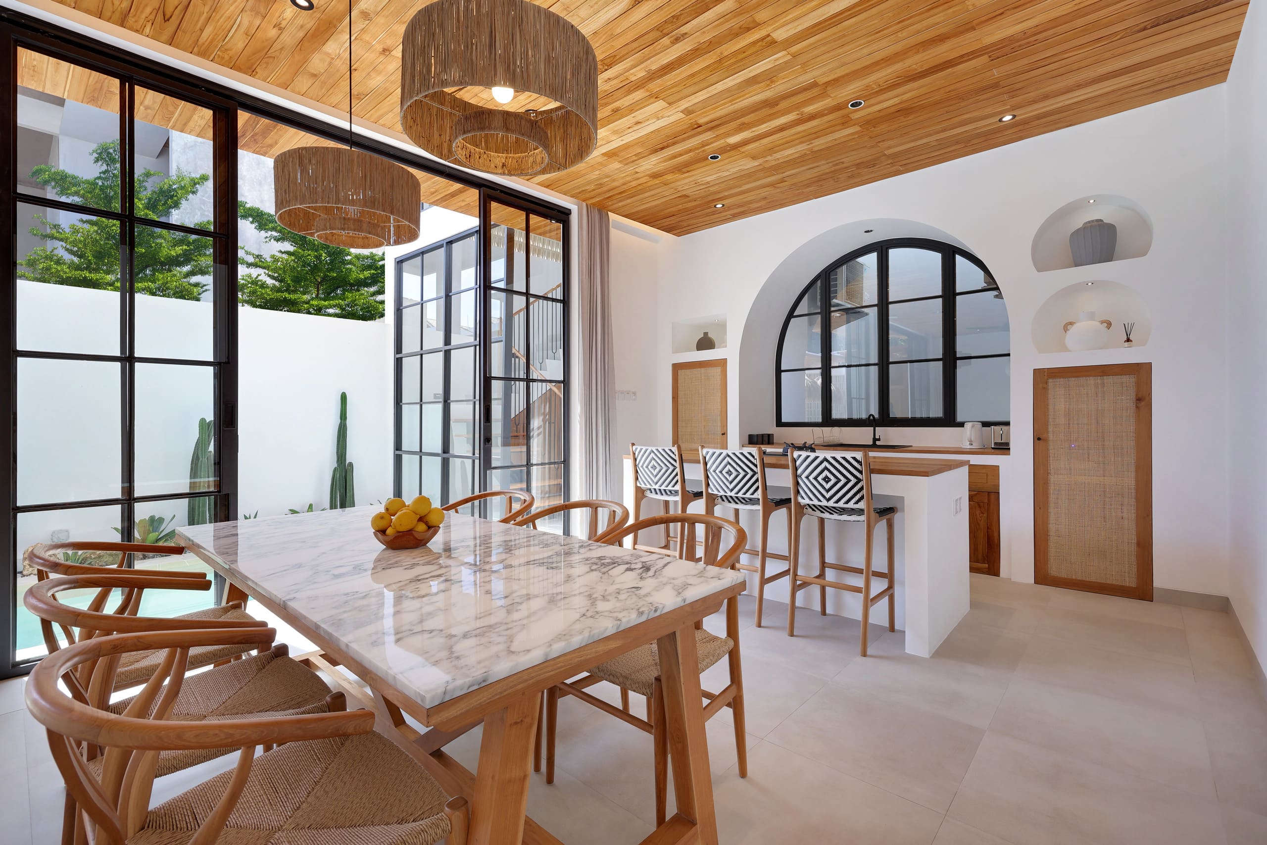 Quiet Canggu Villa Enclosed Living Private Parking 6