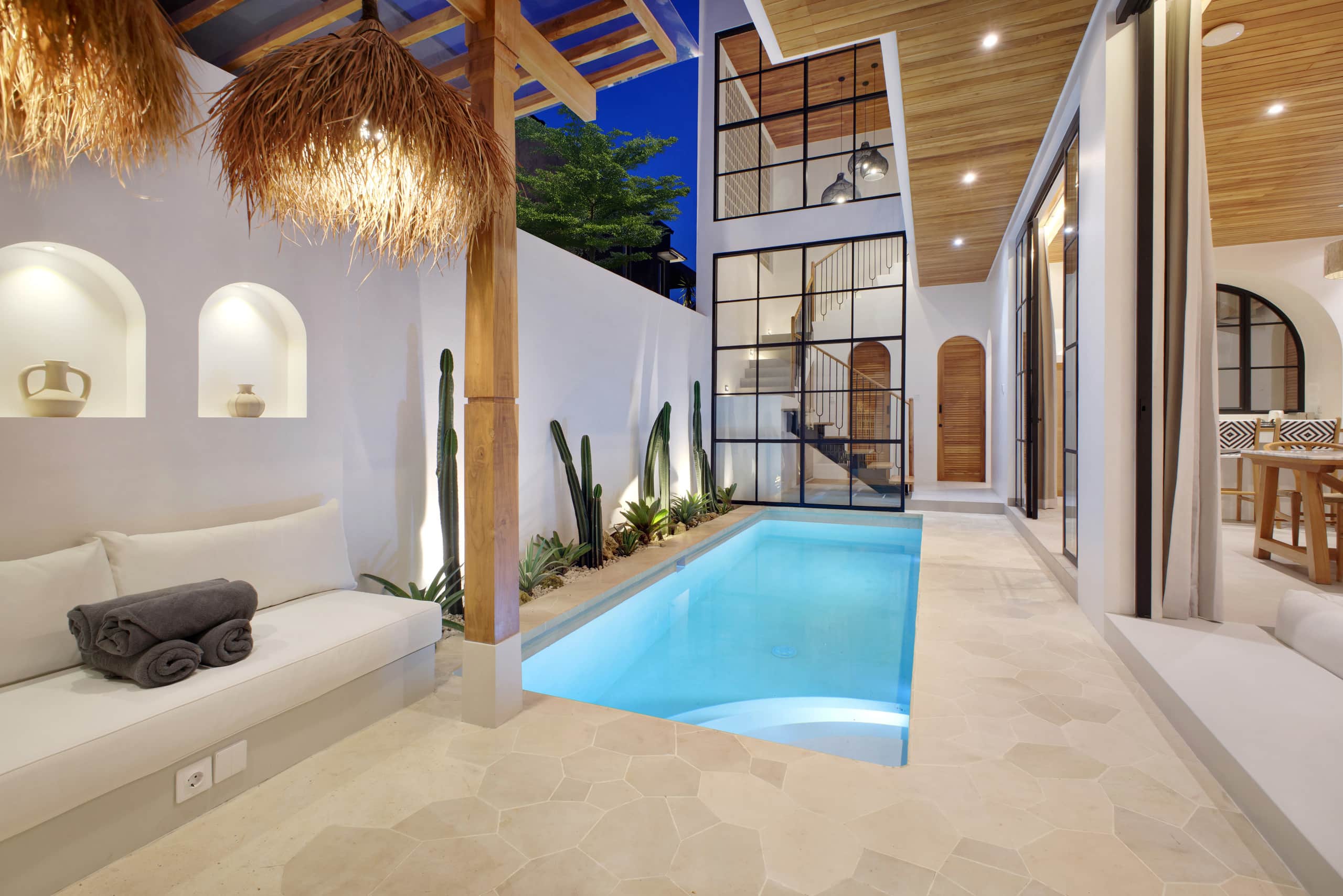 Quiet Canggu Villa Enclosed Living Private Parking 17