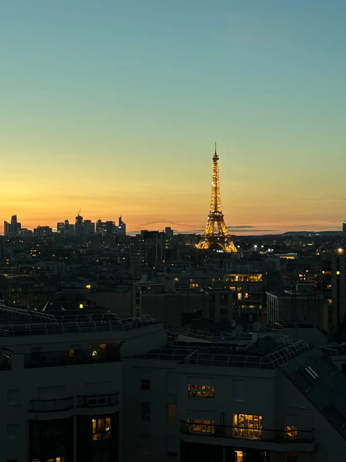Montparnasse - Vue Tour Eiffel - Balcon 13