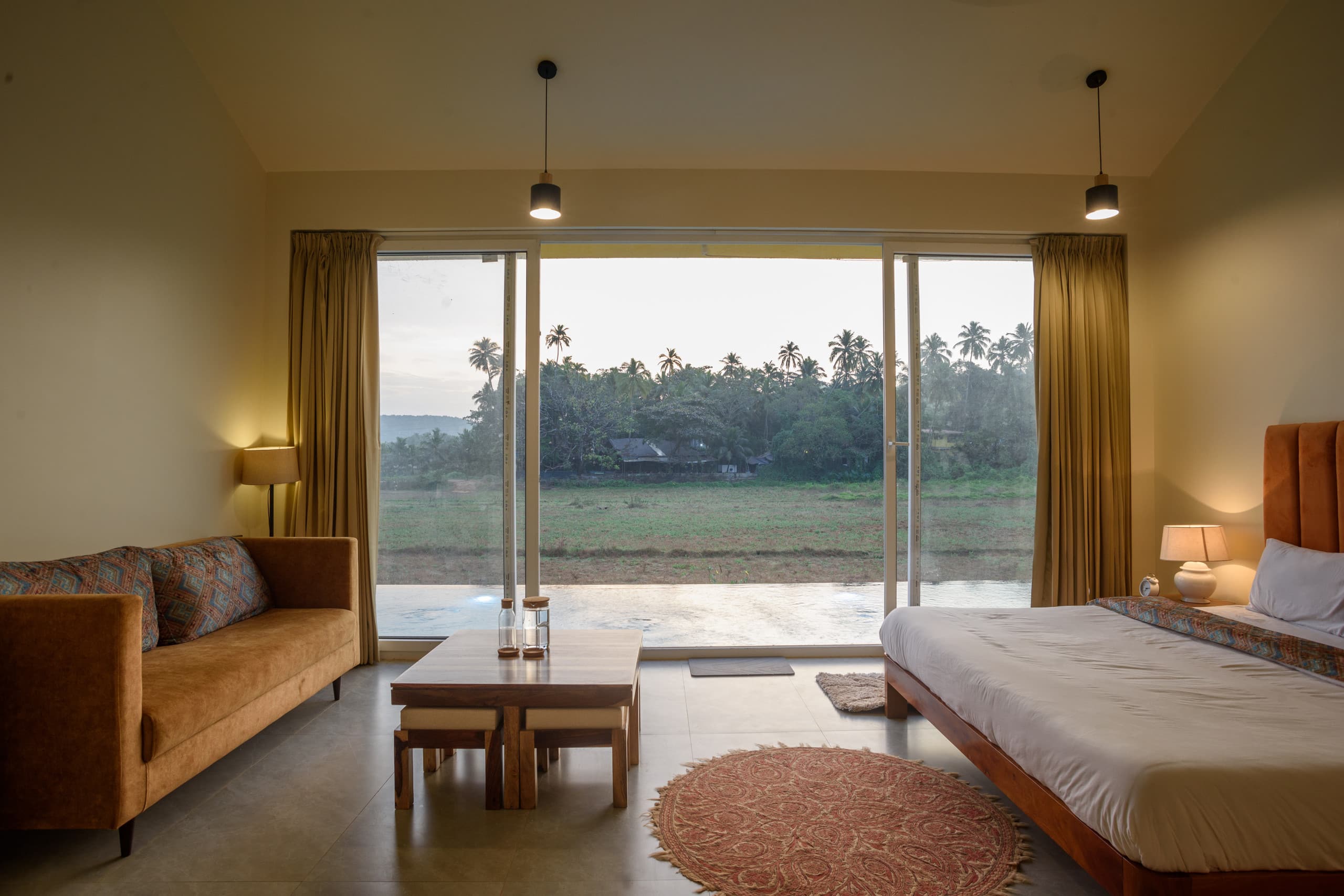 La Luxo Infinity Pool Room 5 mins @ Anjuna Beach 8