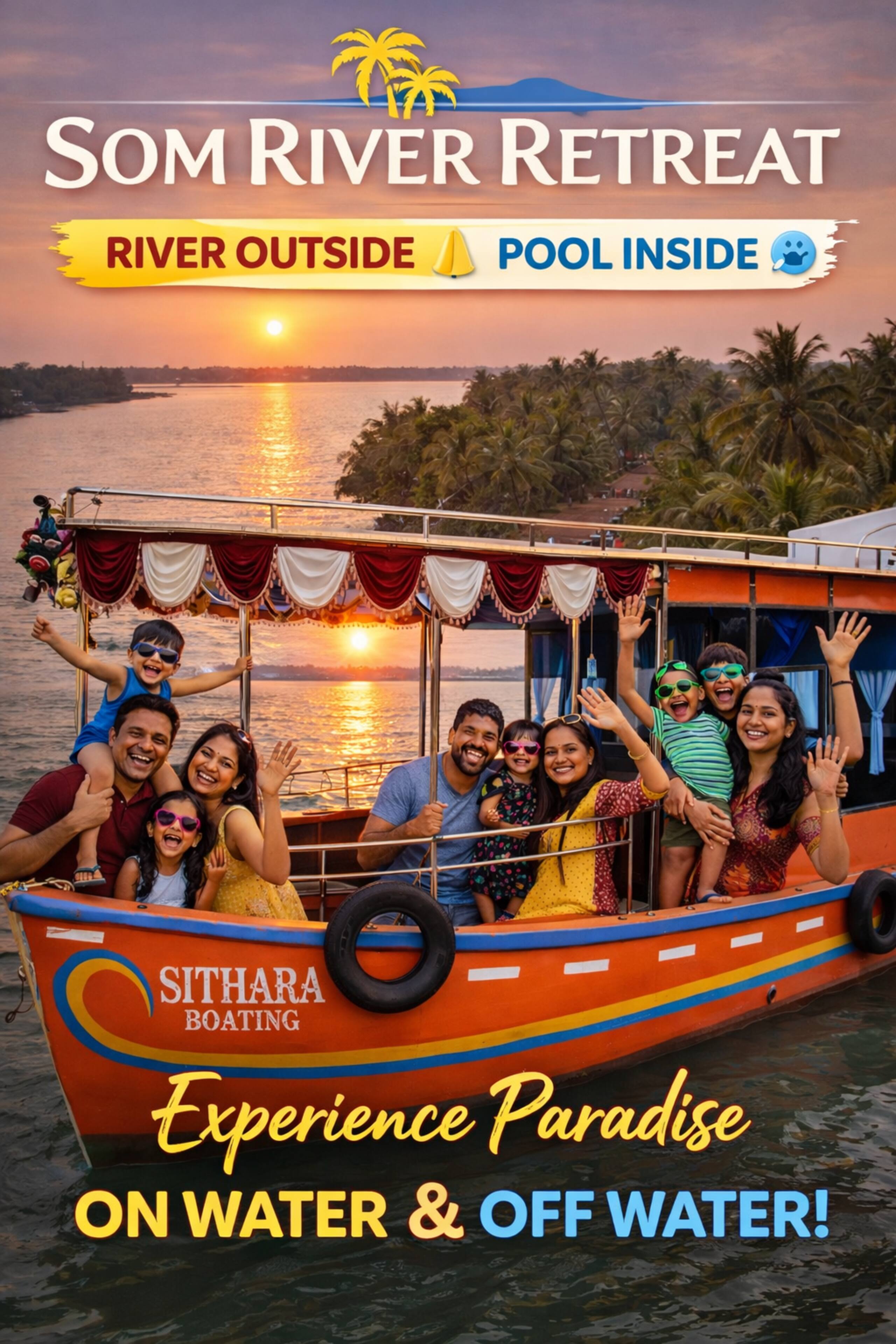 Som River Retreat -Poolside Paradise by the River 20