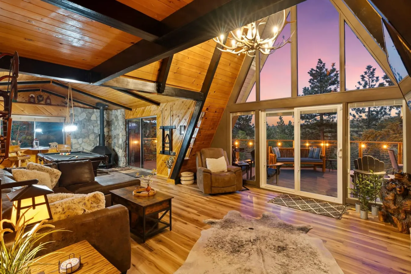 A Frame Slope Chalet |Mountain Views and Hot Tub — photo 2