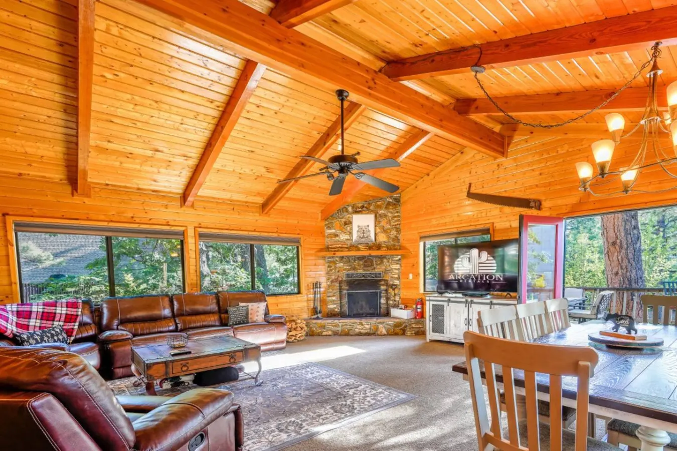 A-Frame Cabin in the Pines - The Ponderosa Hideout