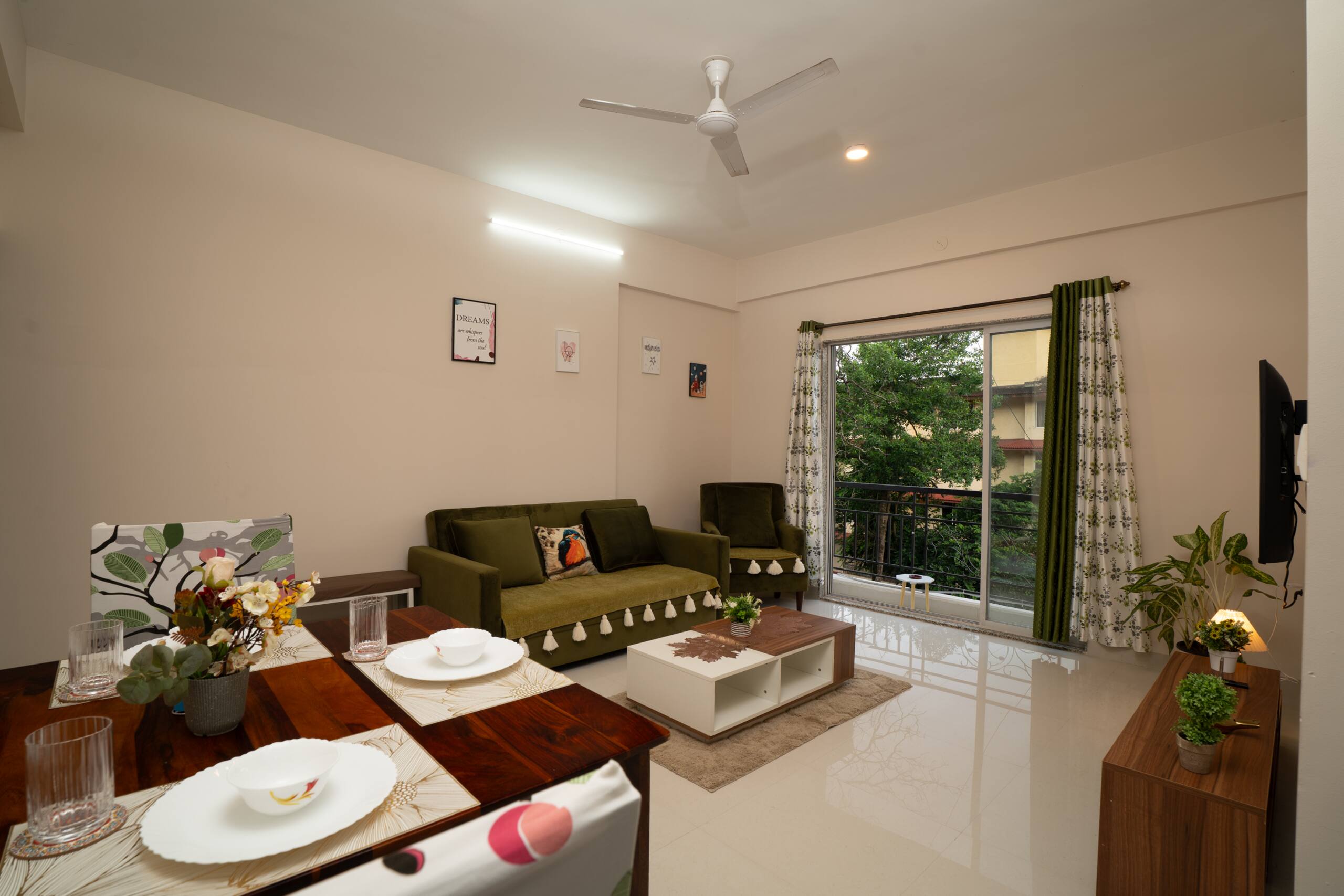 Cozy 1 BHK w Pool, in Porvorim- nr Candolim Beach 9