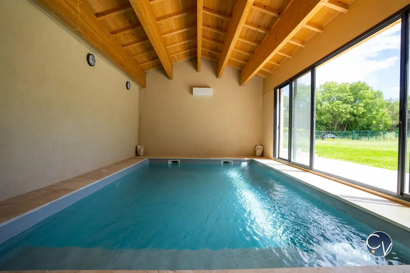 Mas de Plantery-Piscine interieure-Jardin cloturé 18