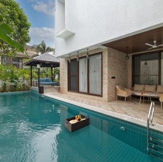 Luxury 3BHK Pvt Pool Villa in Arpora • Lift • Gym 13