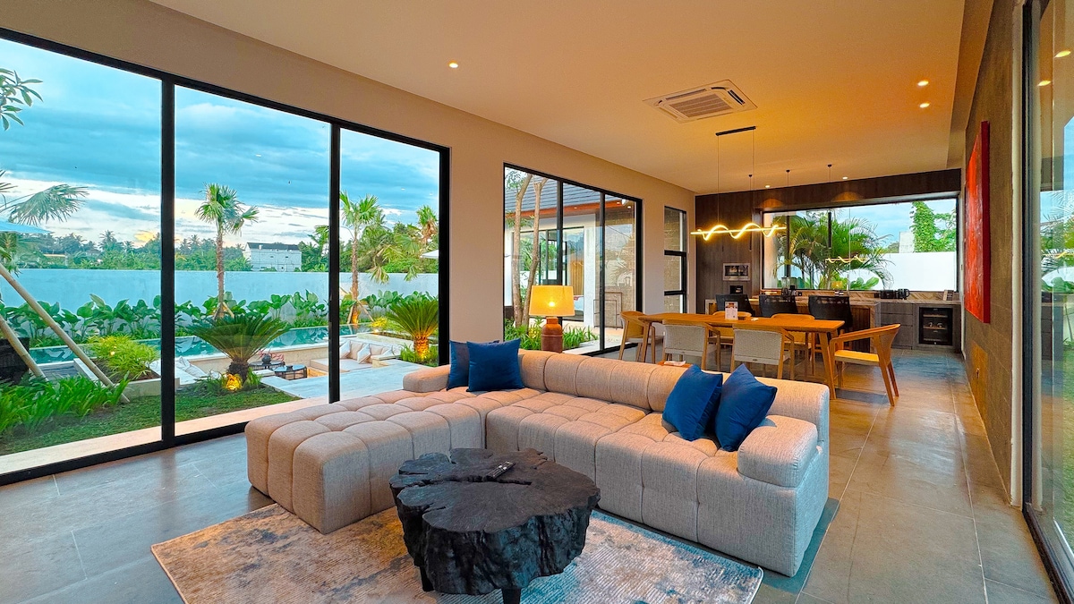 Bellis 68 : 3BR w/Ricefield & Jungle View in Ubud 2