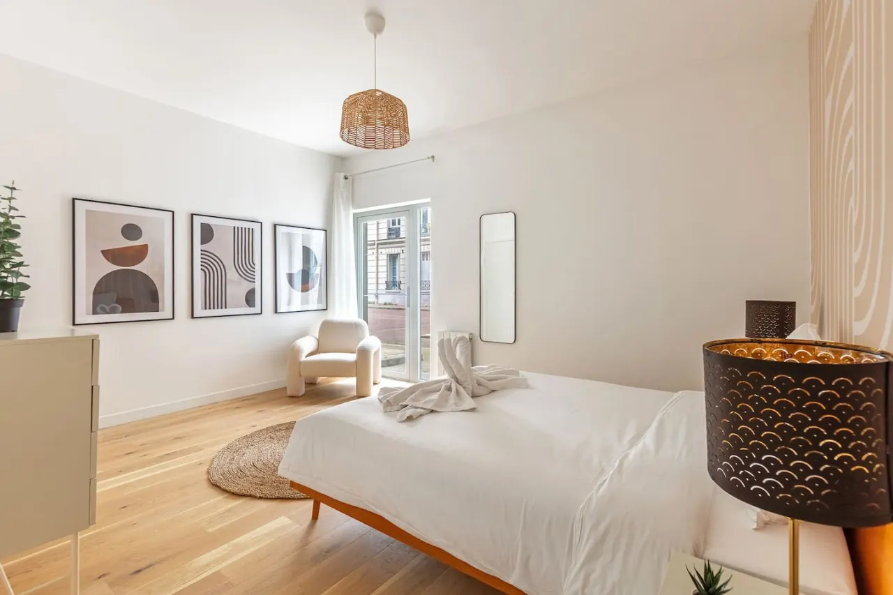 Appart 6Pers#3 Bedrooms#2 Bathrooms#Paris 19 12
