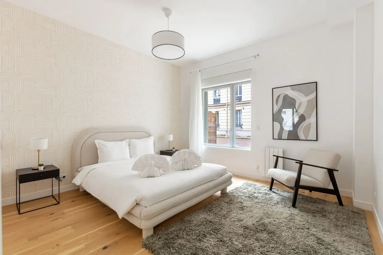 Appart 6Pers#3 Bedrooms#2 Bathrooms#Paris 19 7