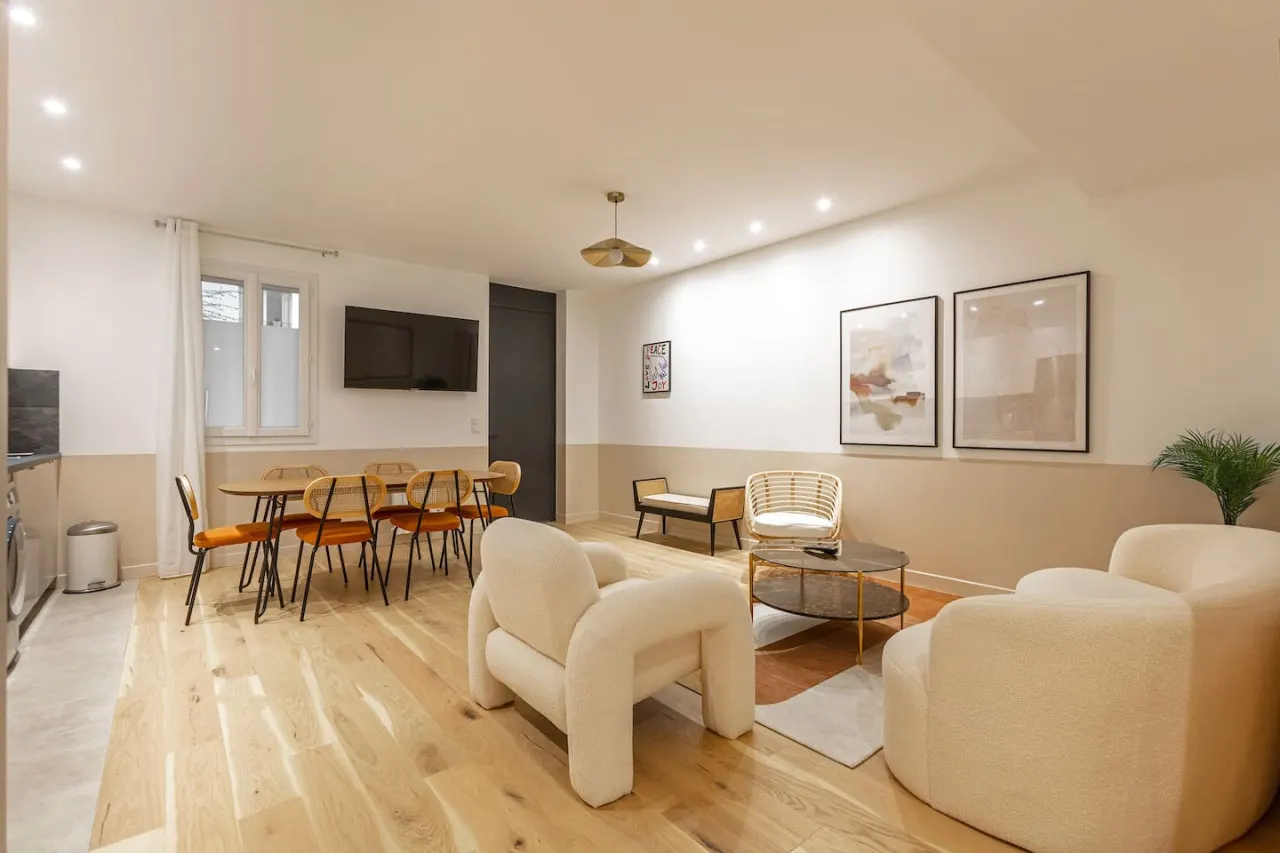 Appart 6Pers#3 Bedrooms#2 Bathrooms#Paris 19 8