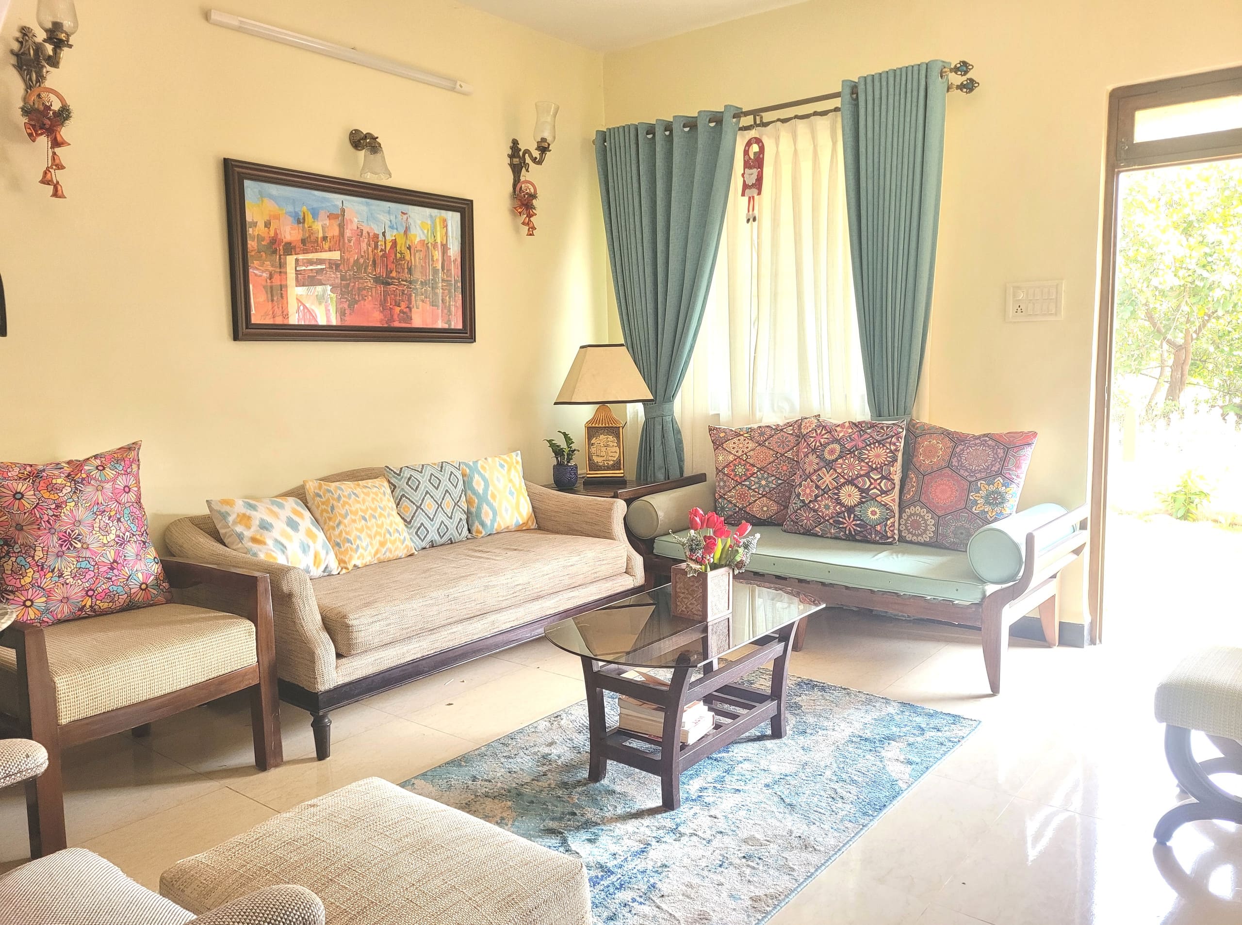 Villa La Vida, near Varca beach,3bhk with pool 3