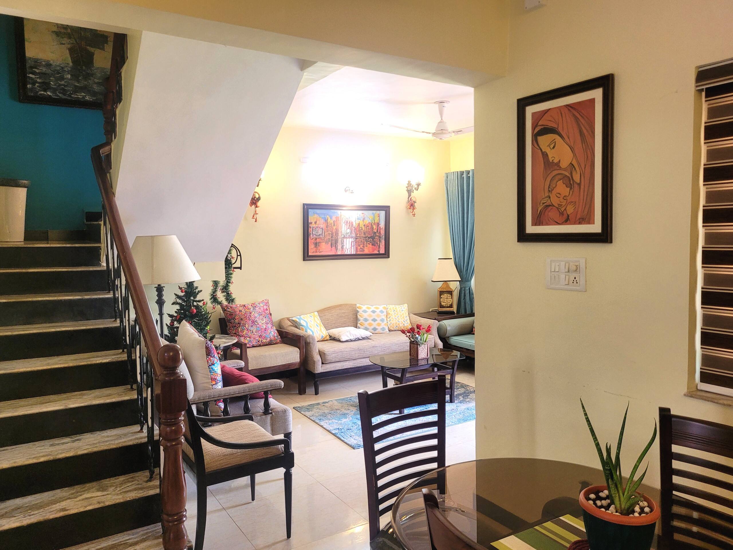 Villa La Vida, near Varca beach,3bhk with pool 12