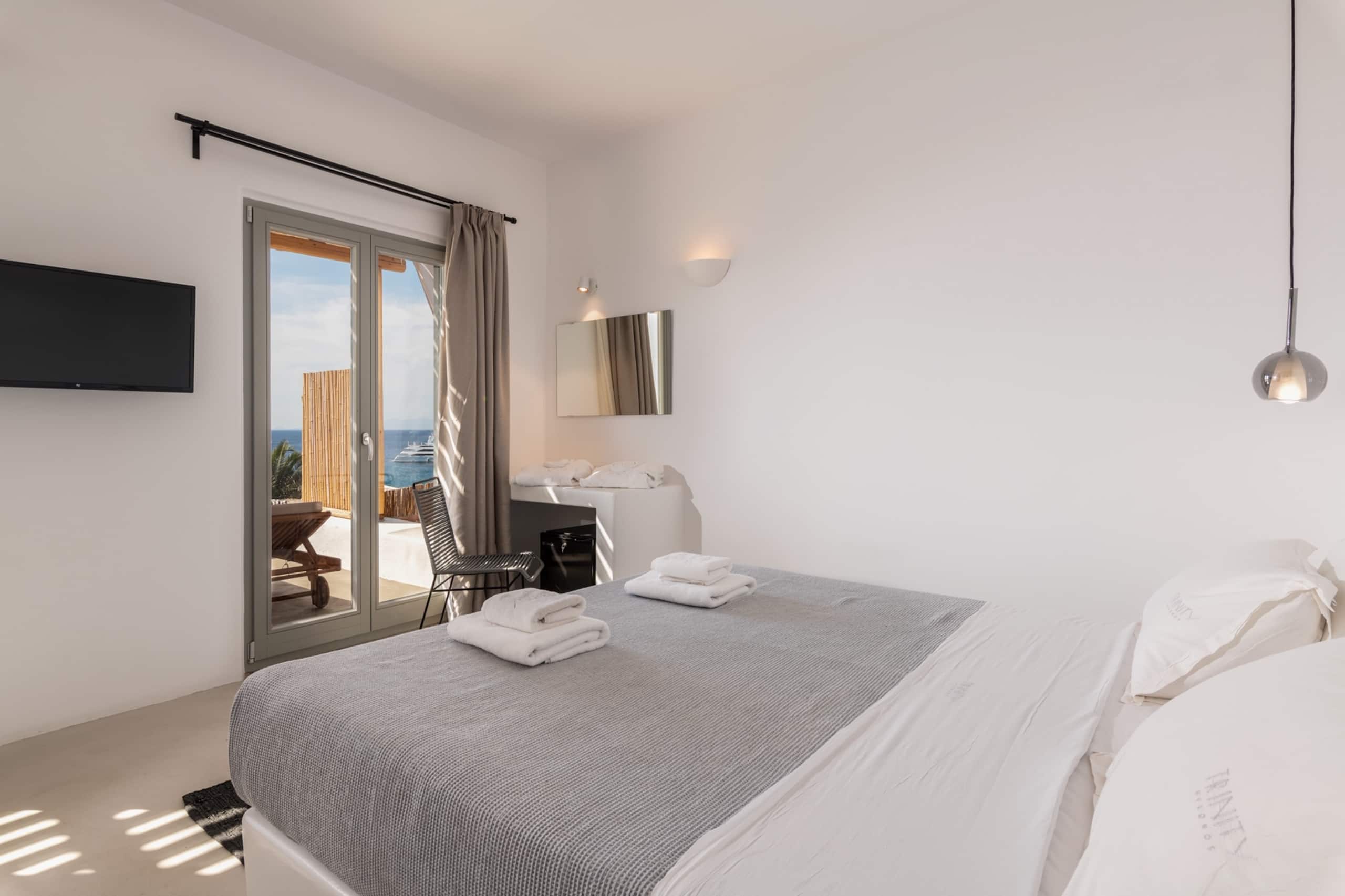 Trinity Mykonos | Sea view Villa near Scorpios 24