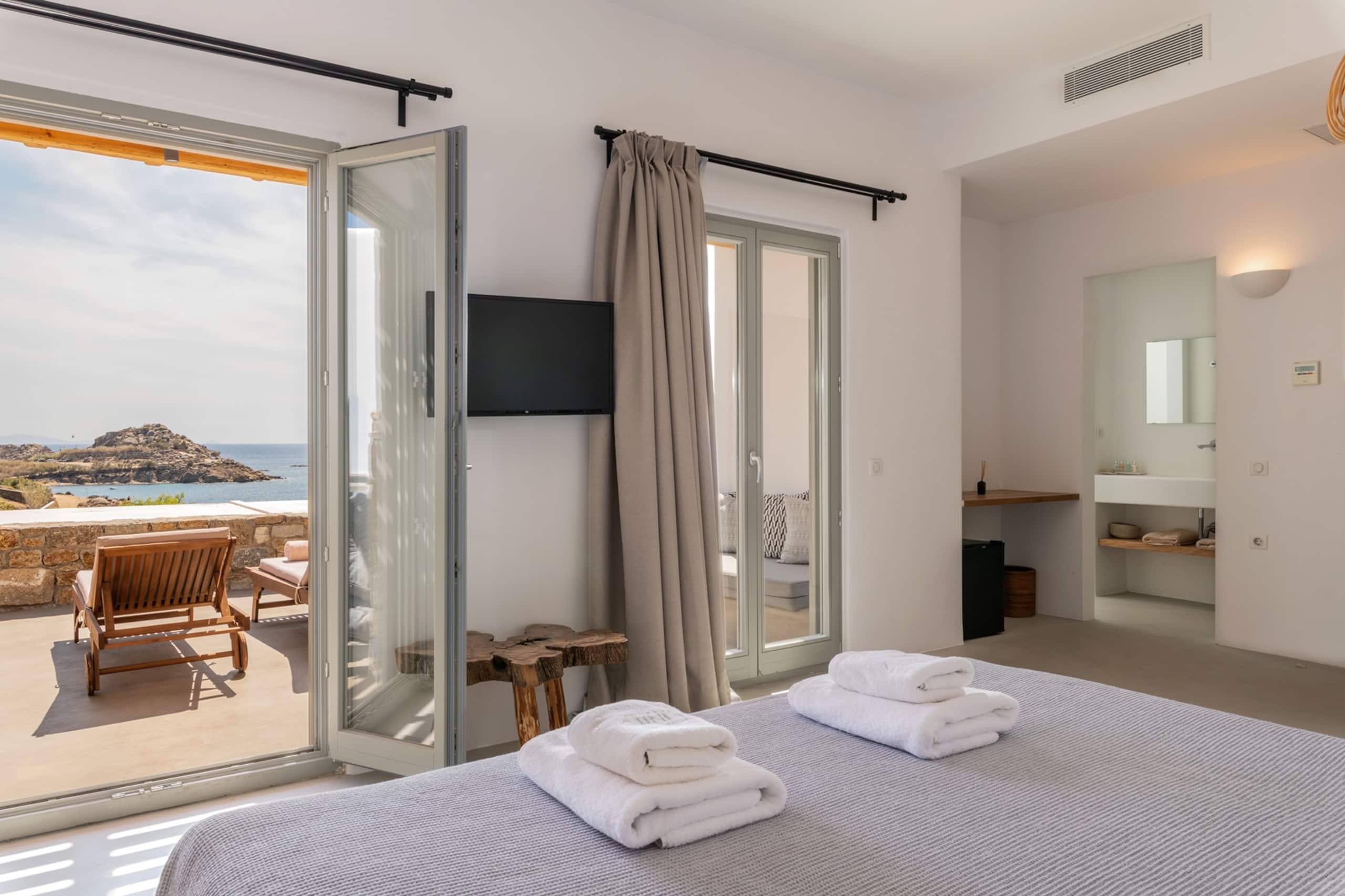 Trinity Mykonos | Sea view Villa near Scorpios 15