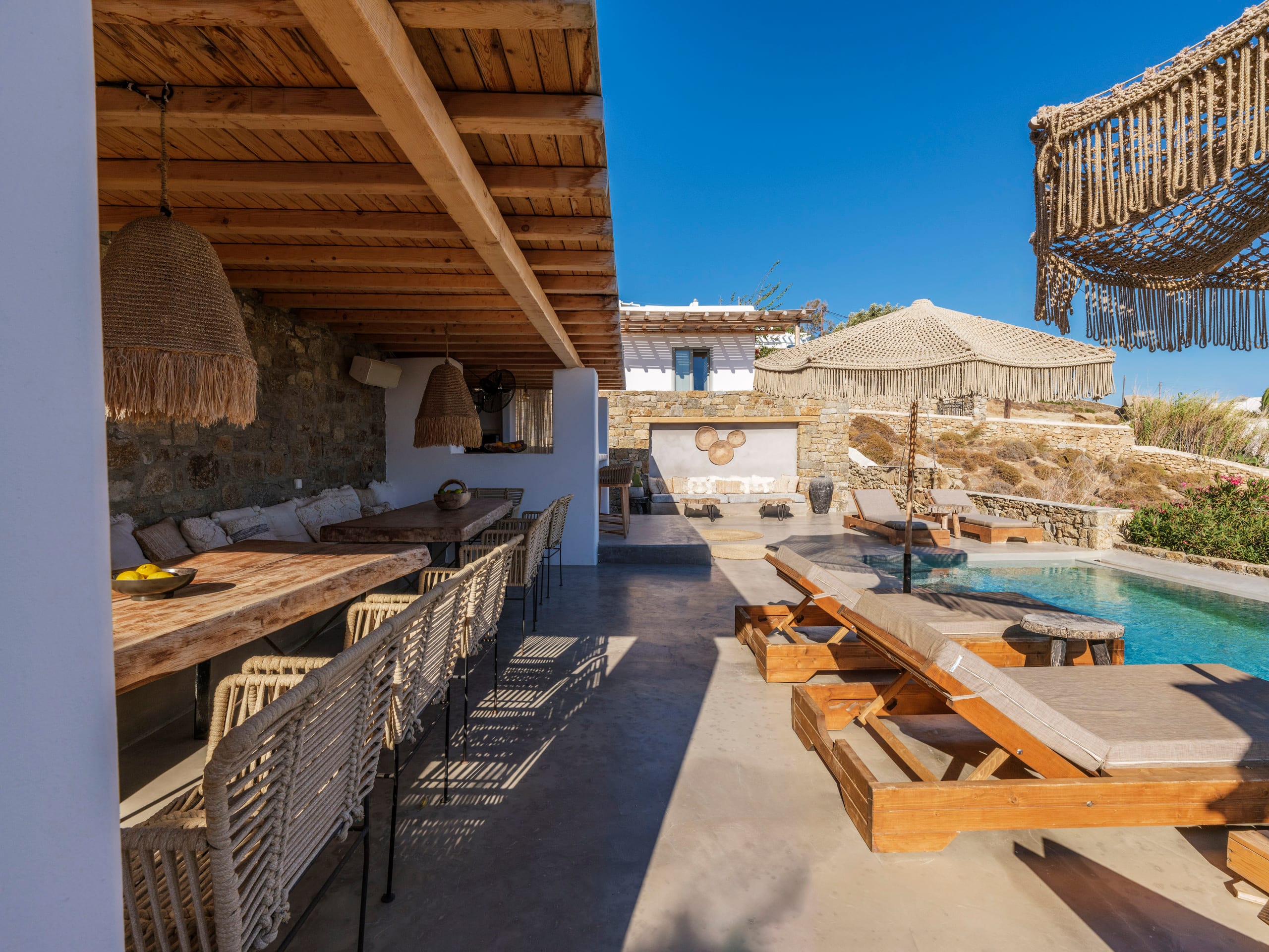 Trinity Mykonos | Sea view Villa near Scorpios 14