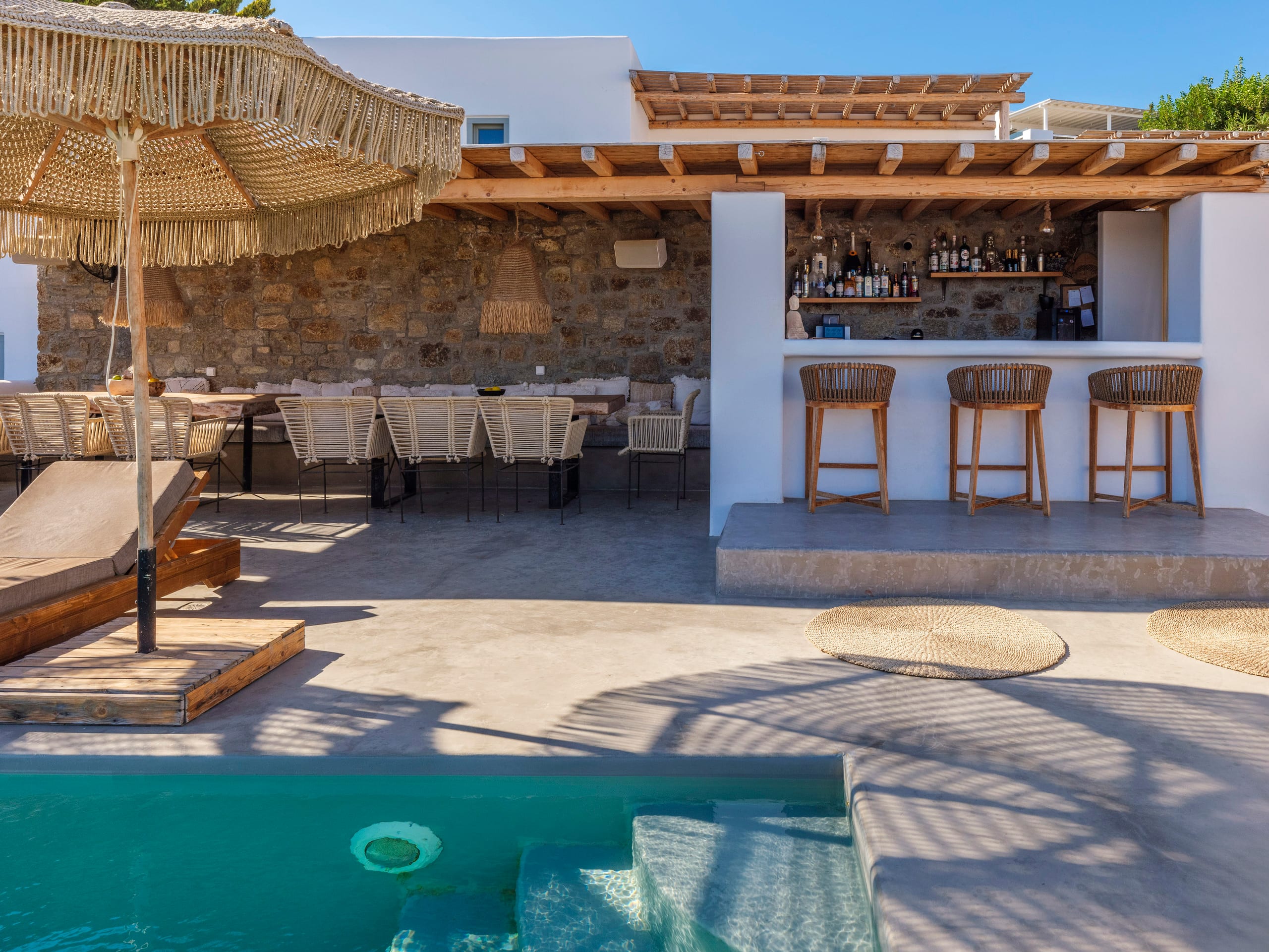 Trinity Mykonos | Sea view Villa near Scorpios 13