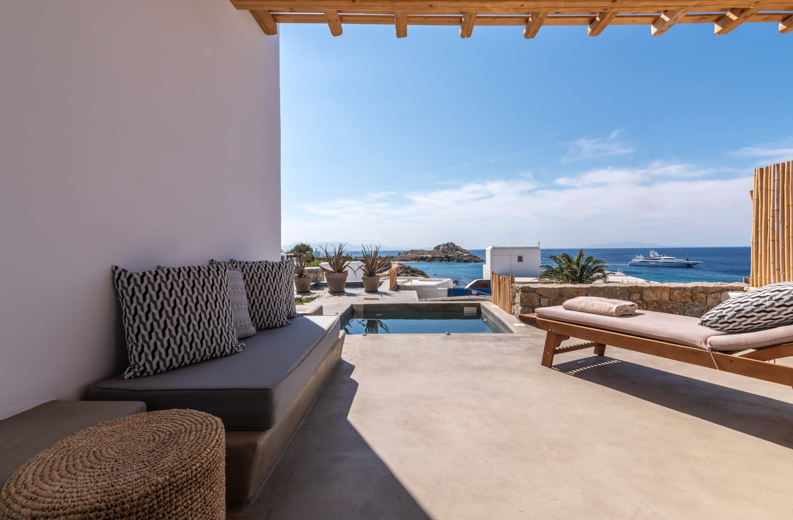 Trinity Mykonos | Sea view Villa near Scorpios 26