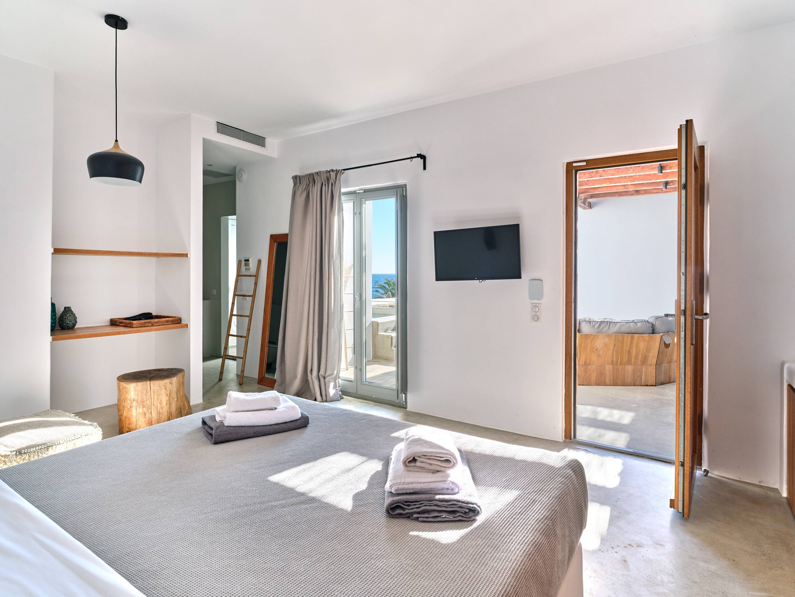 Trinity Mykonos | Sea view Villa near Scorpios 38