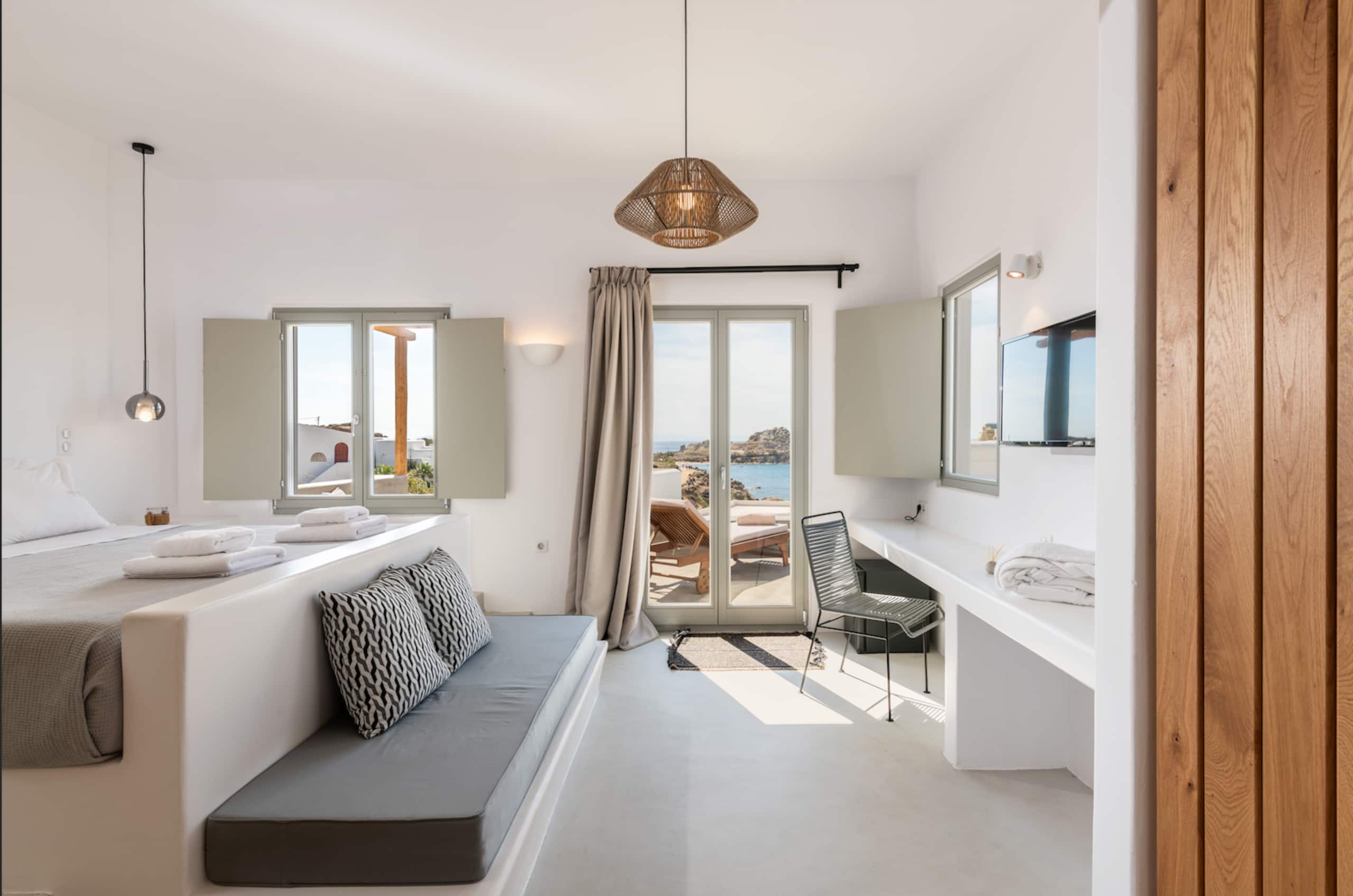 Trinity Mykonos | Sea view Villa near Scorpios 23