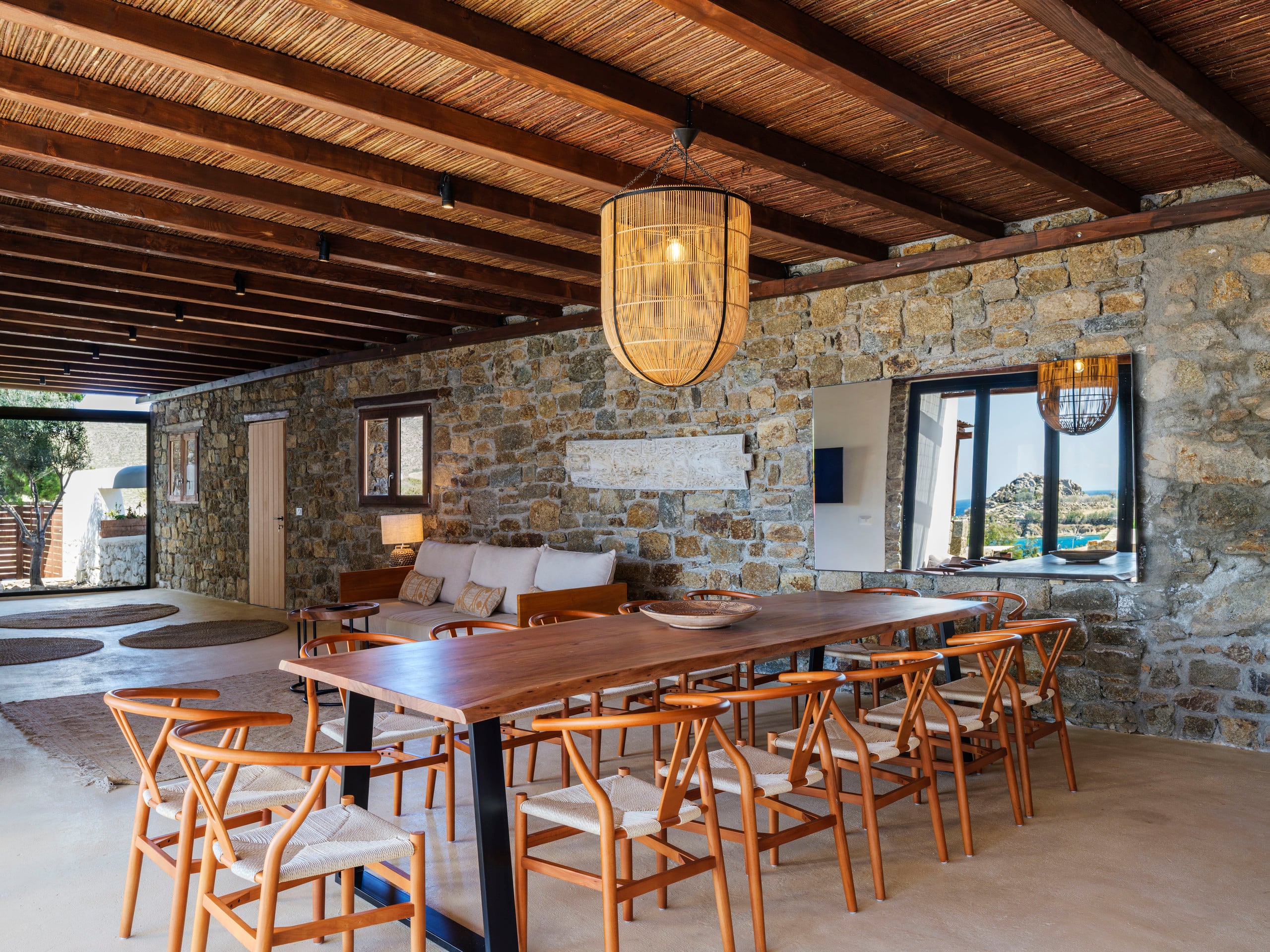 Trinity Mykonos | Sea view Villa near Scorpios 10