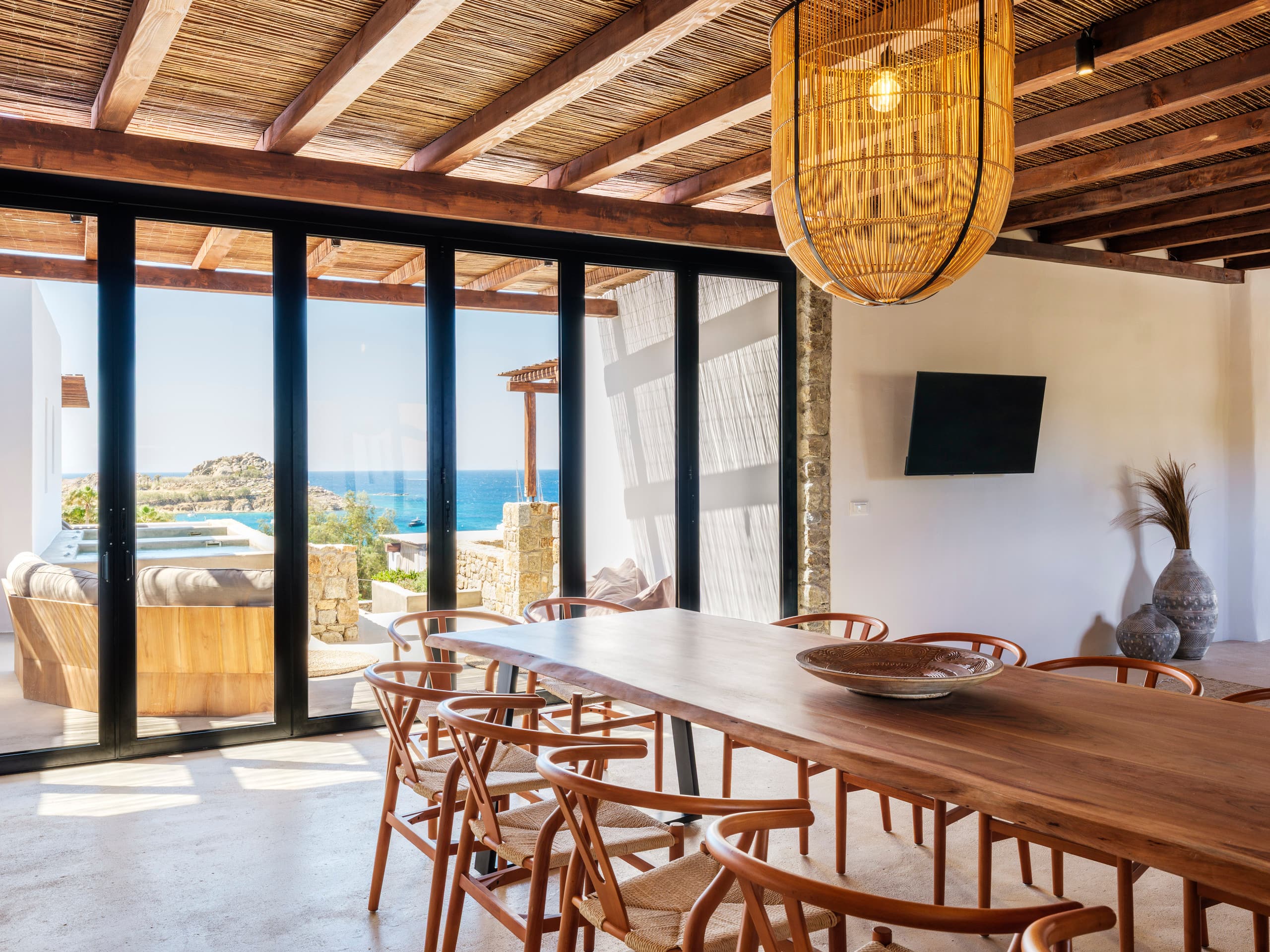 Trinity Mykonos | Sea view Villa near Scorpios 9