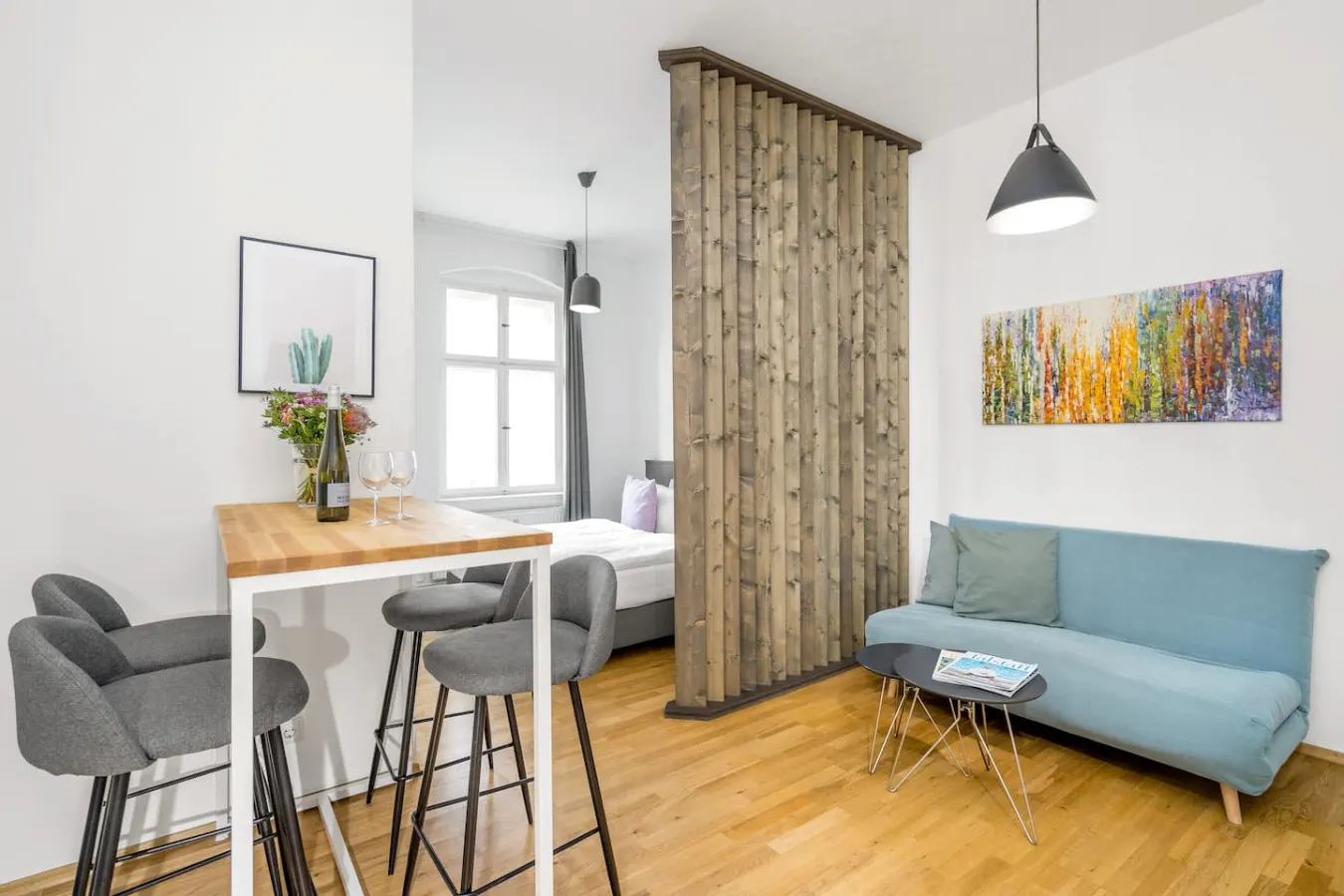 Modern Studio Apartment next to Rosenthaler Platz