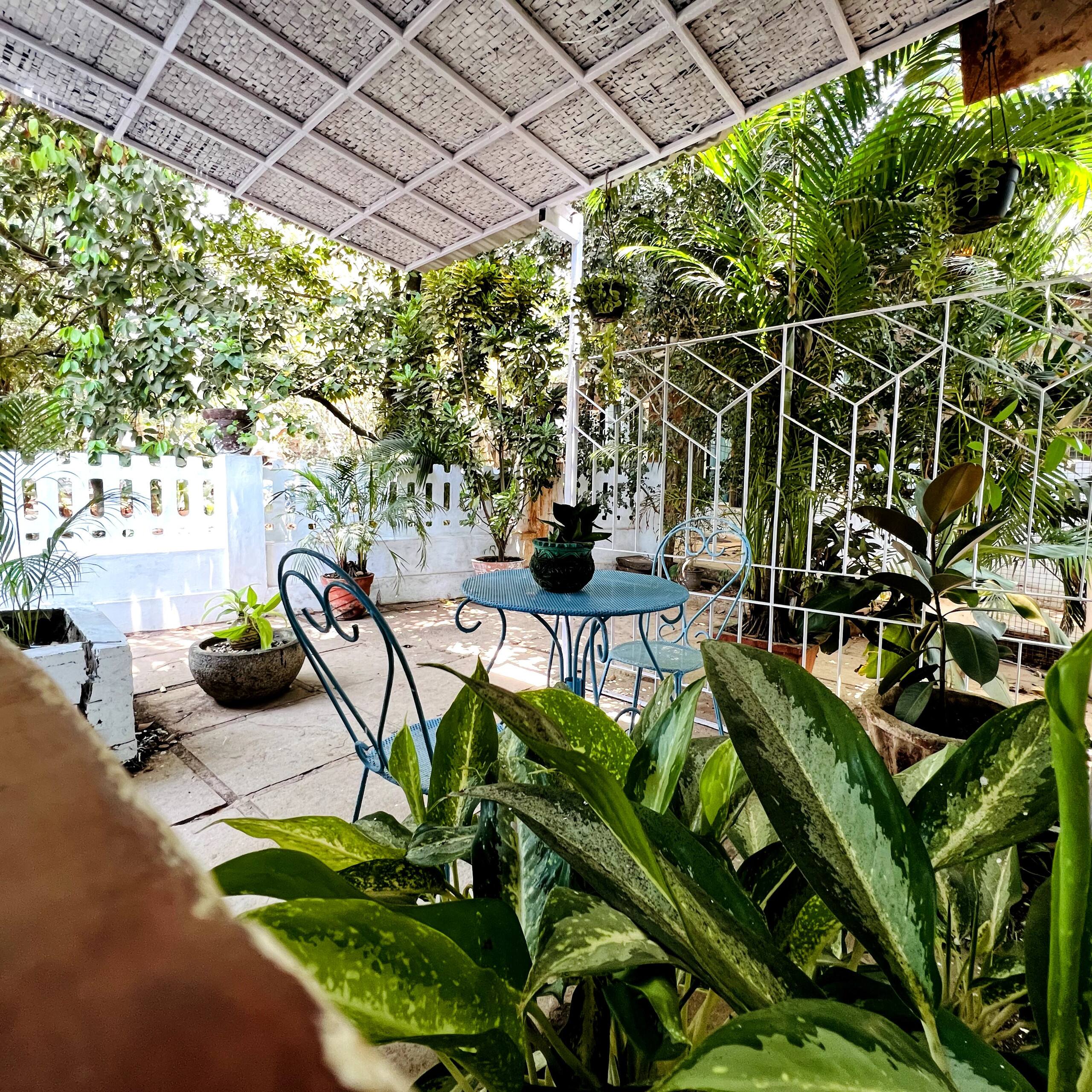 Hidden Garden Cottage in Calangute | Private 30
