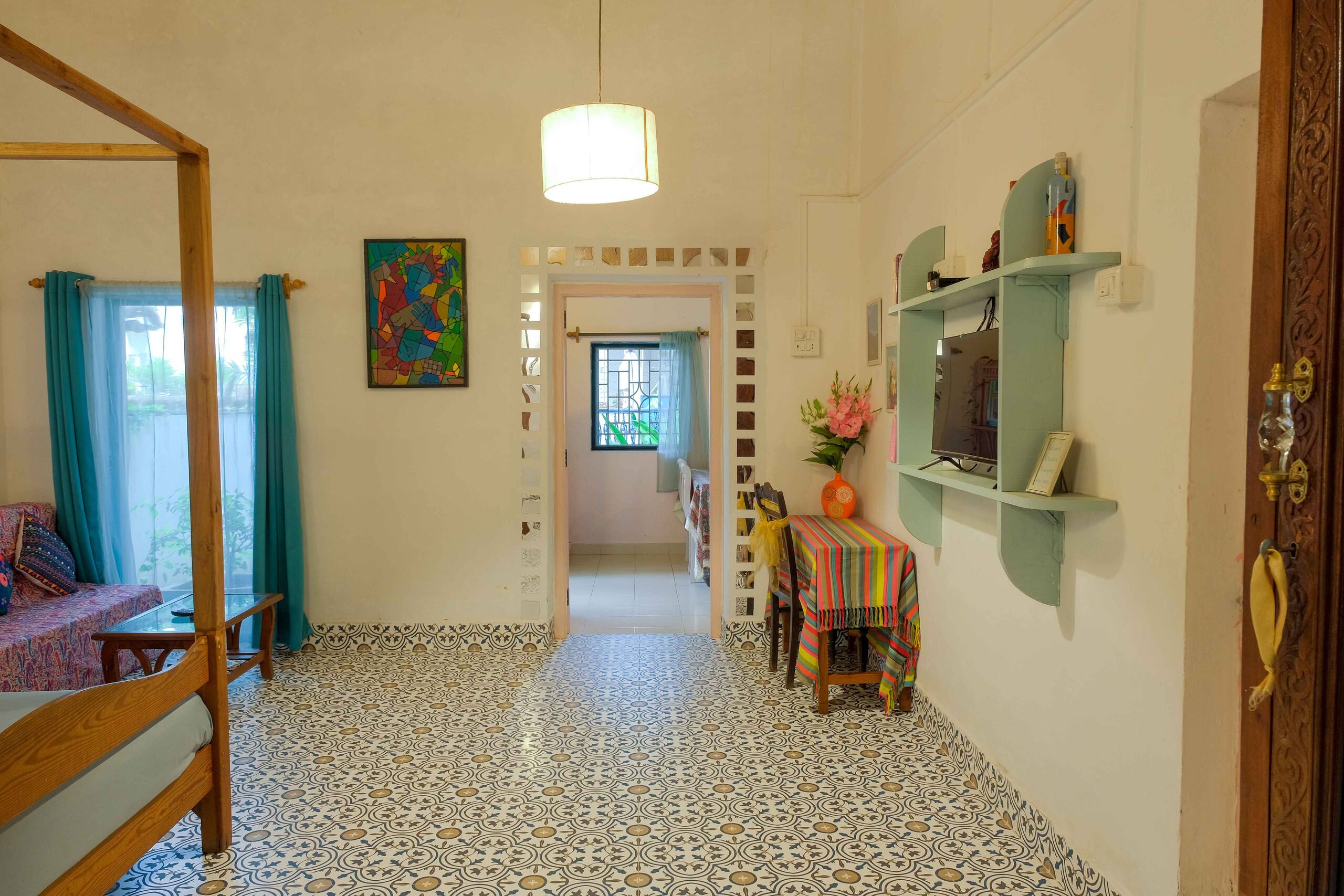 Hidden Garden Cottage in Calangute | Private 38
