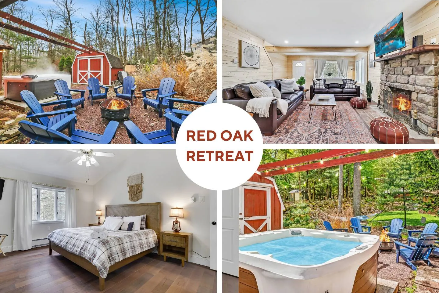 Modern Mtn Escape! HotTub-FirePit-Hammock-Games