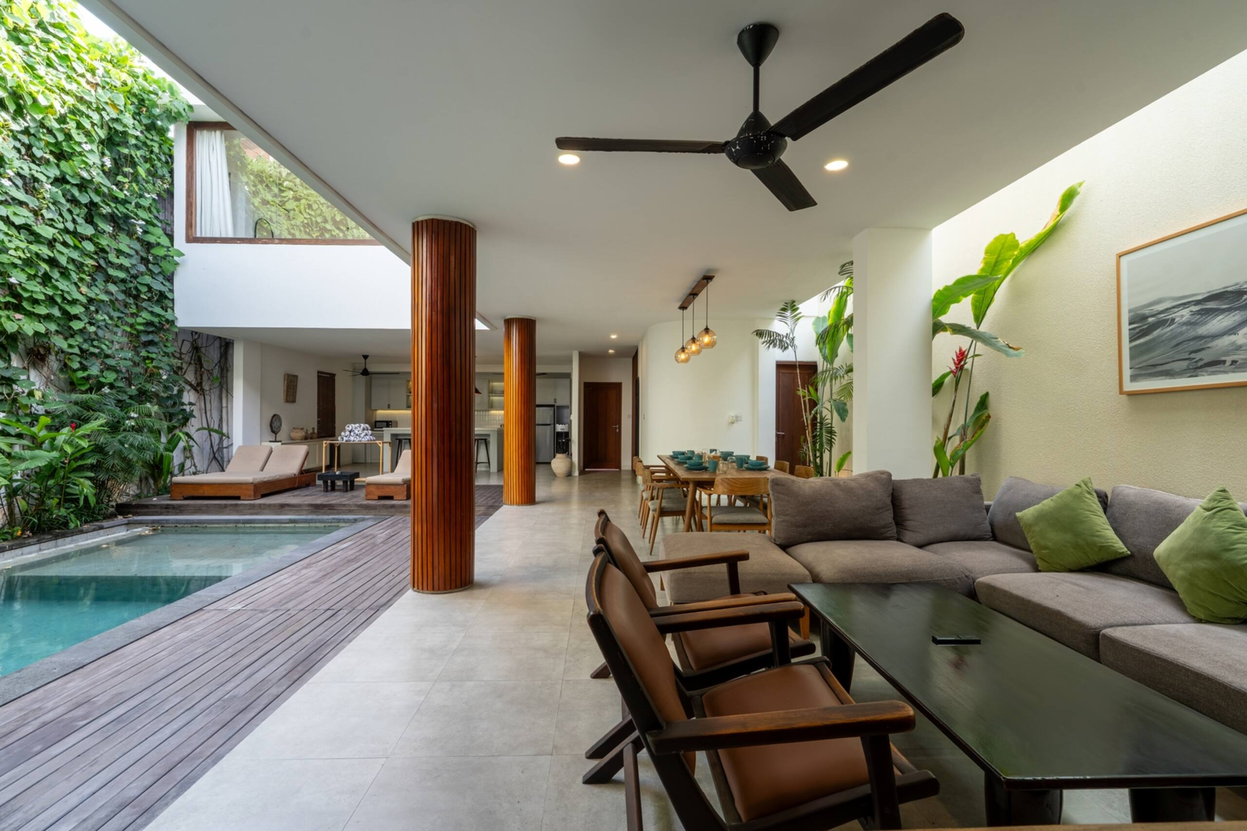 Green Moon 2 - 4BR with Pool and Rooftop, Berawa 8