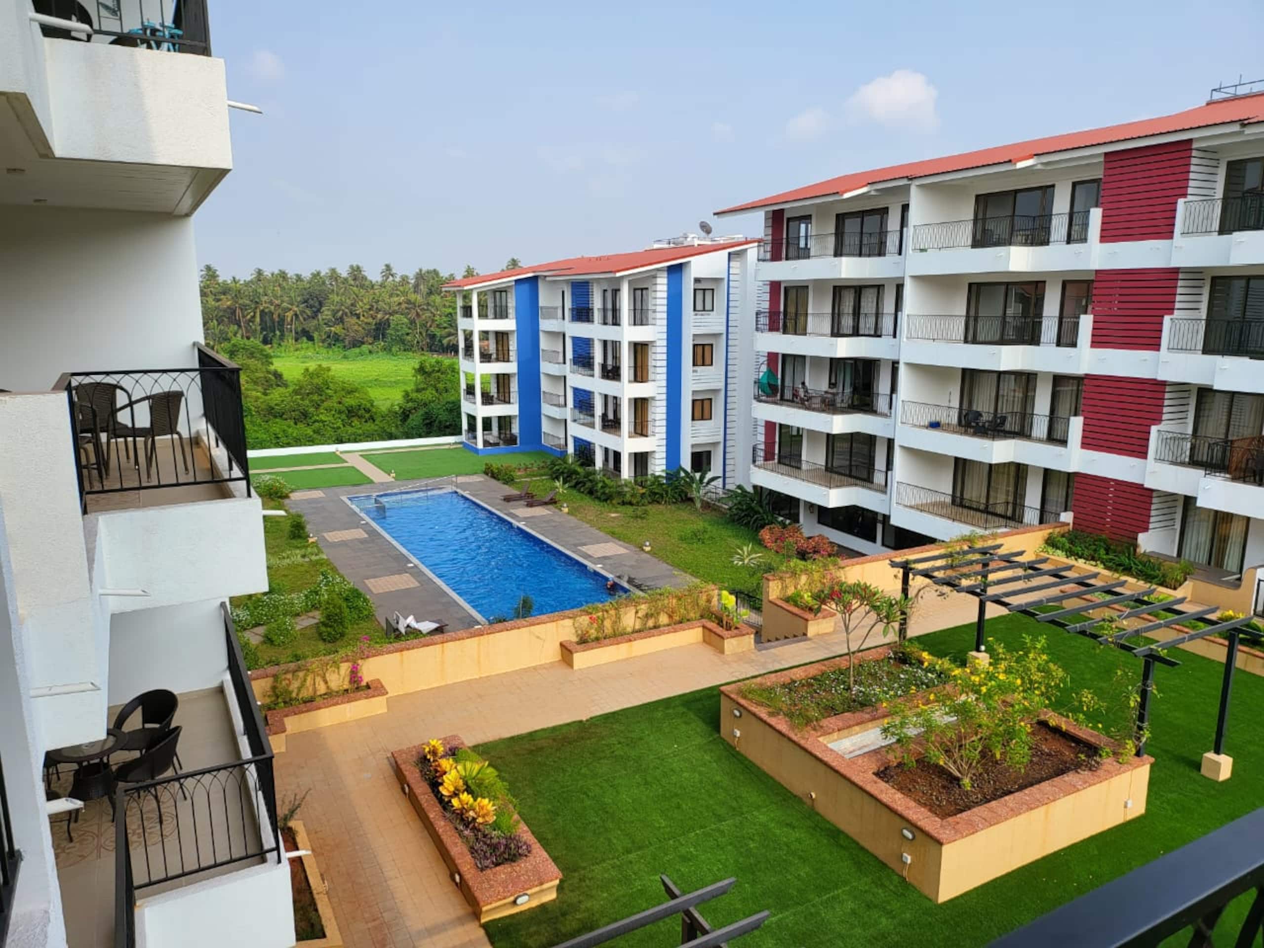 01-2bhk-2Pool, EV charging Parking Gym, Beach Goa 18