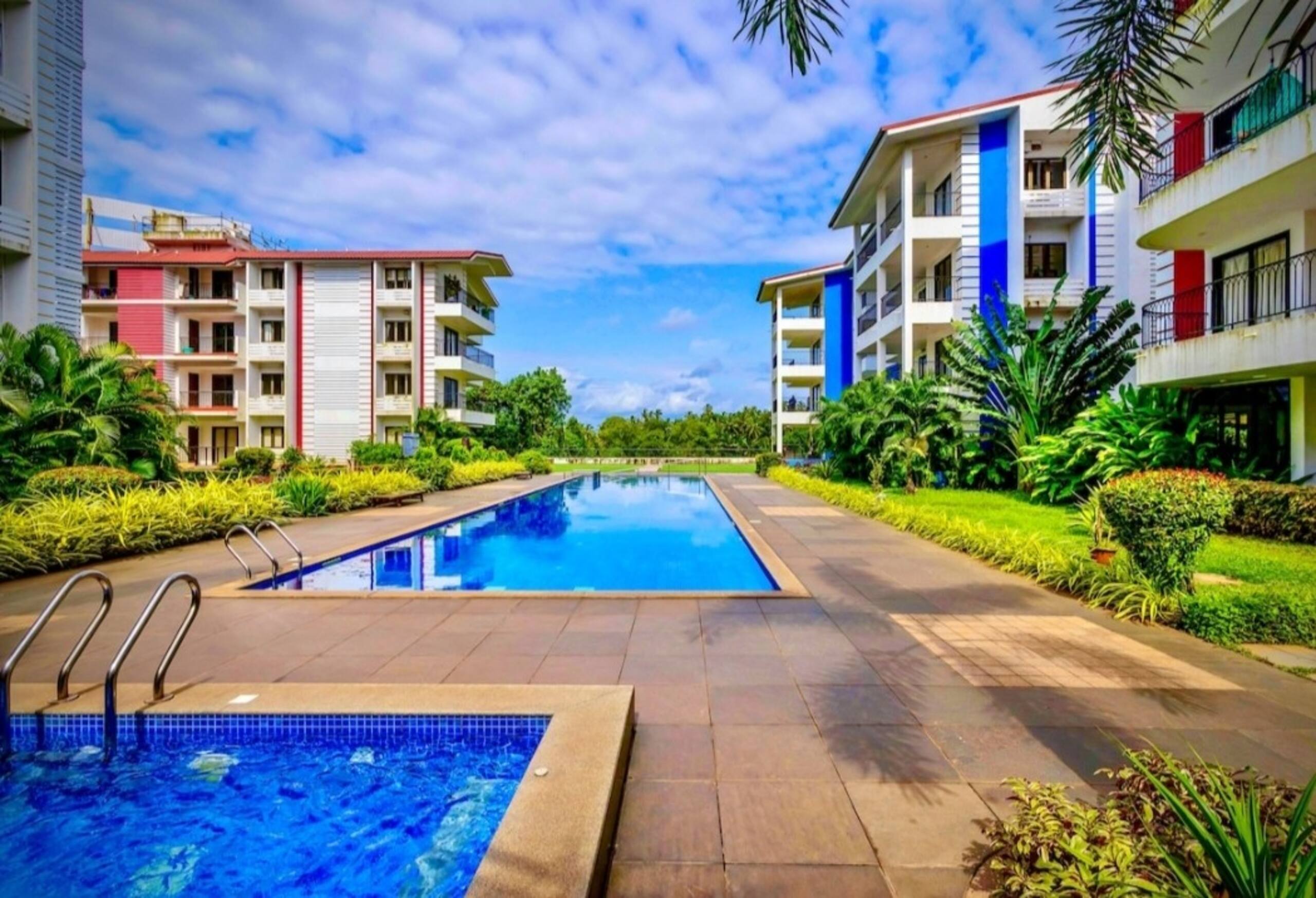 01-2bhk-2Pool, EV charging Parking Gym, Beach Goa 30